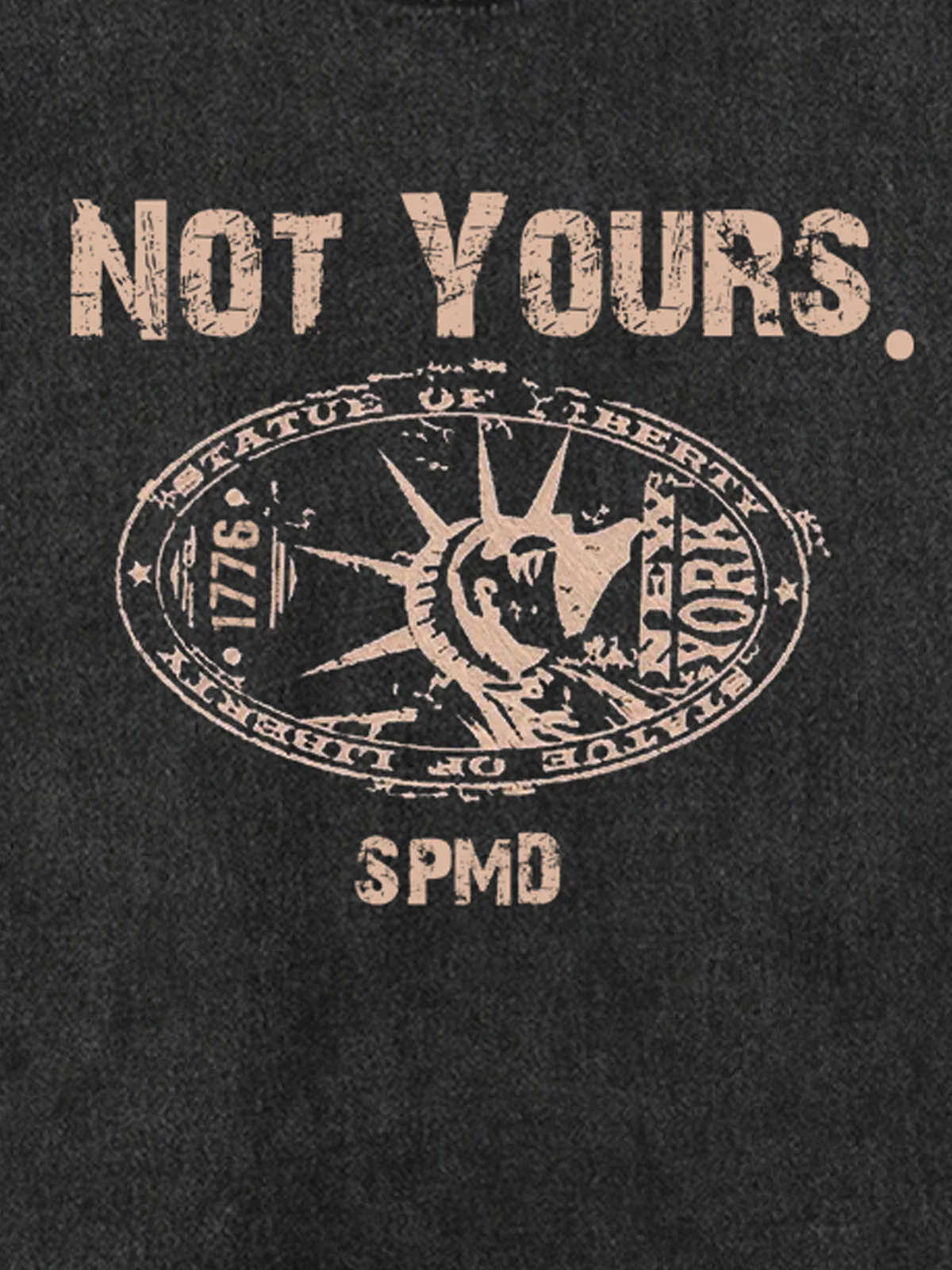 Original Printed Distressed Graphic Tank Top for Men