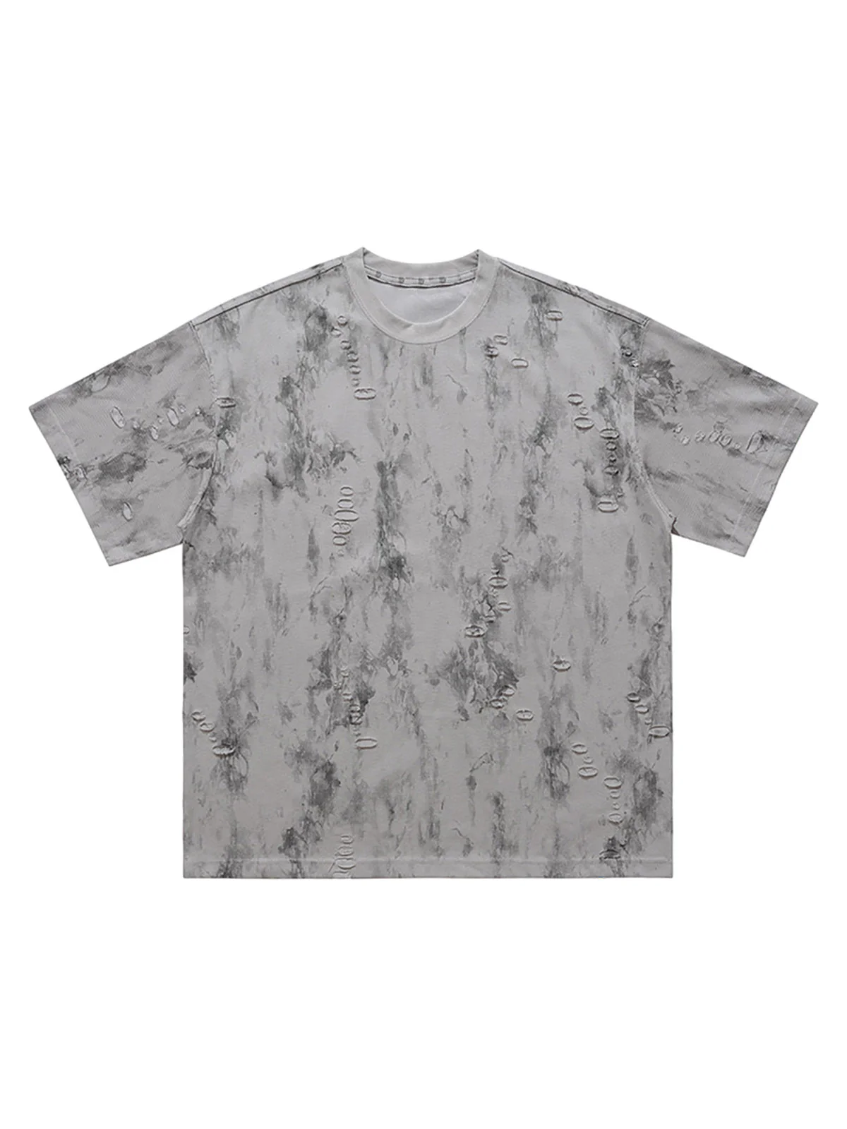 Ripped Tie-Dye T-Shirt