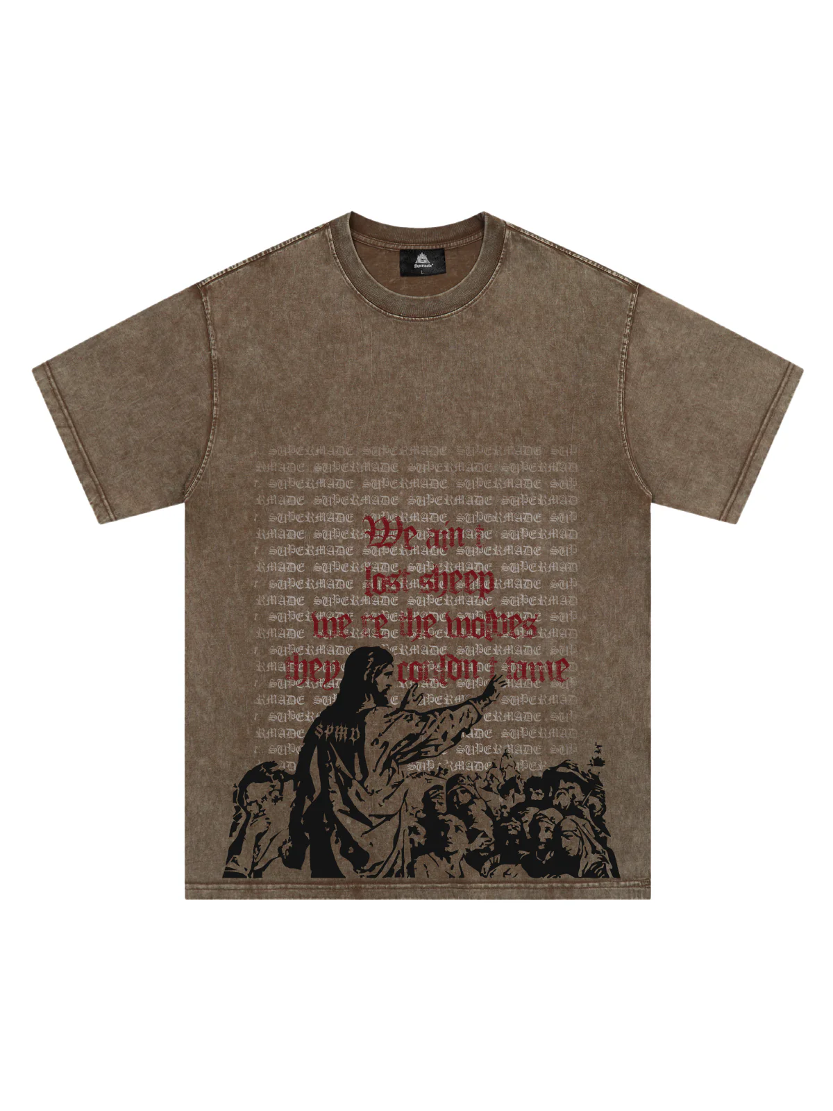 Bold Graphic Slogan T-Shirt