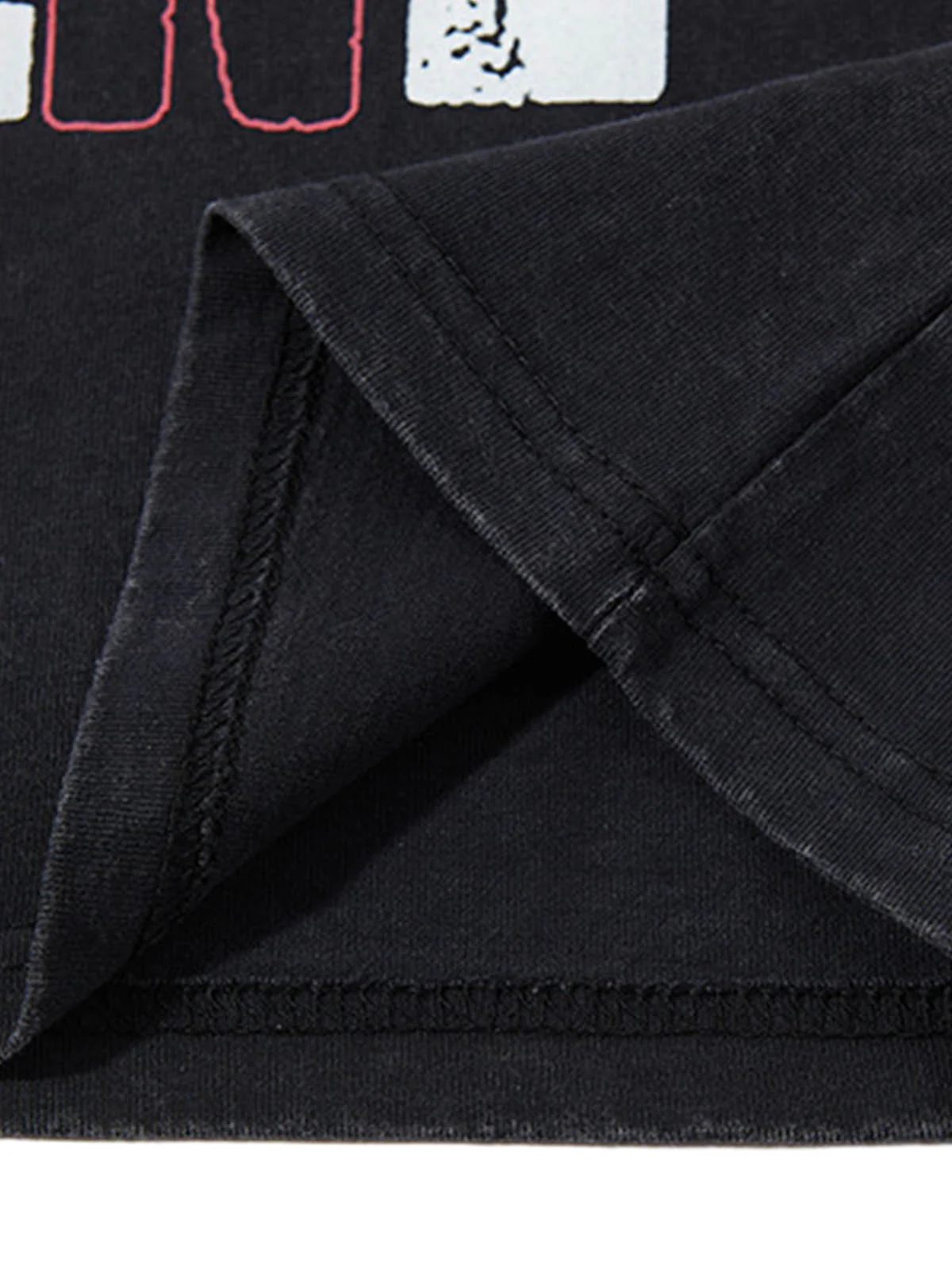 Graphic Lettering Chain Vest