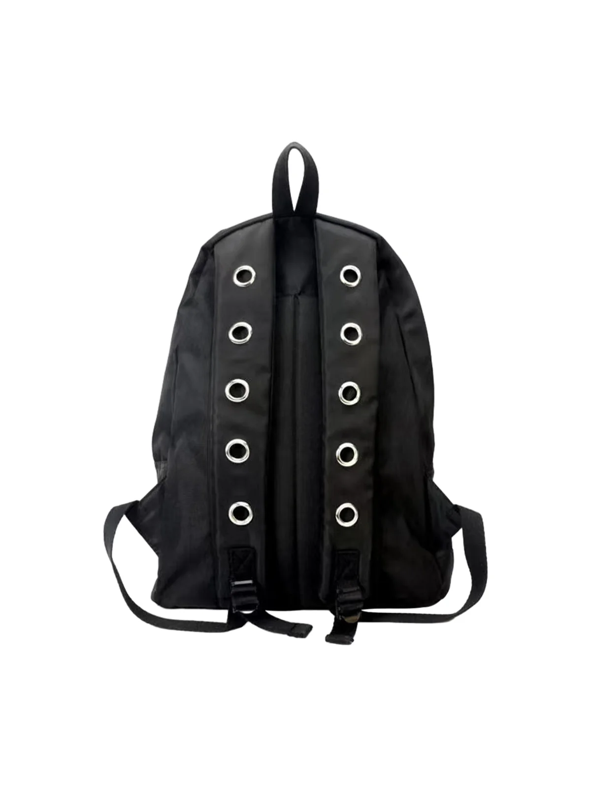 Metal Partition Multi-Pocket Nylon Backpack