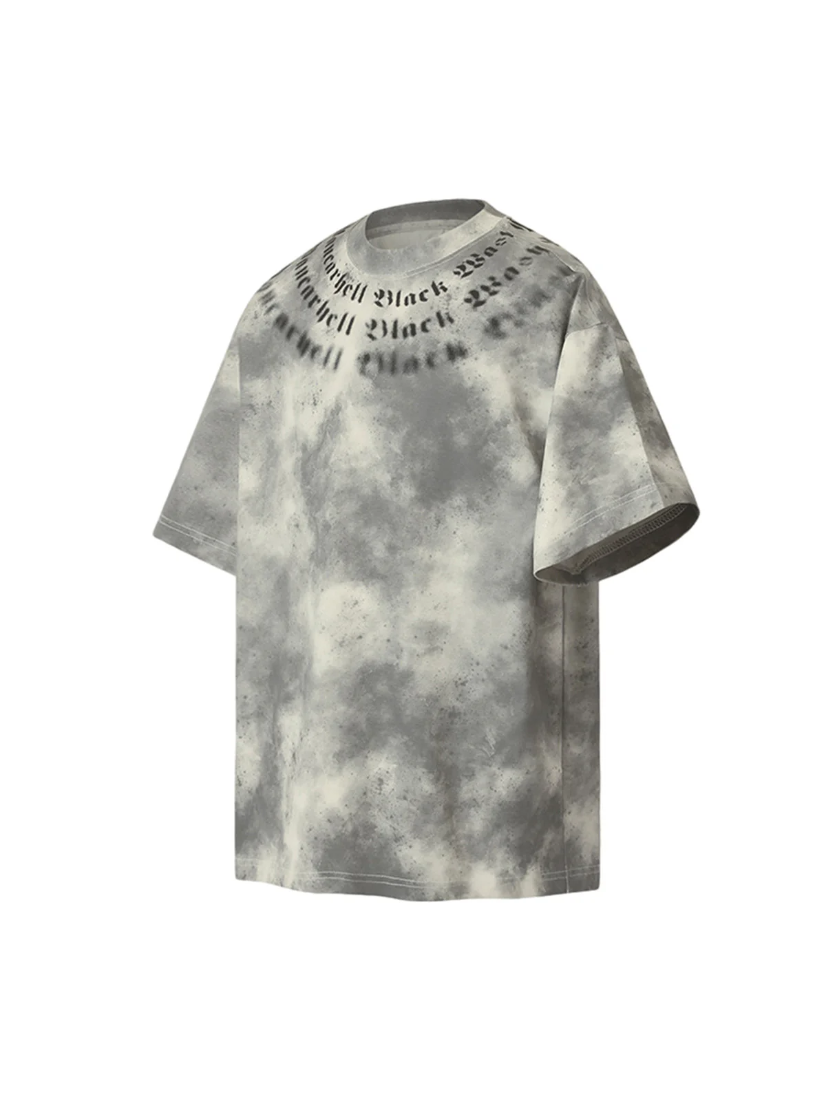 Retro Gradient Crew Neck Shirt