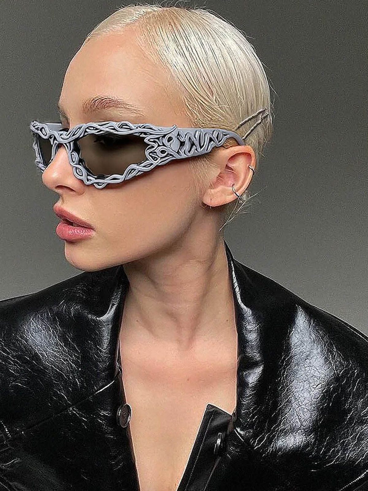 Punk Hip-hop Futuristic Sunglasses