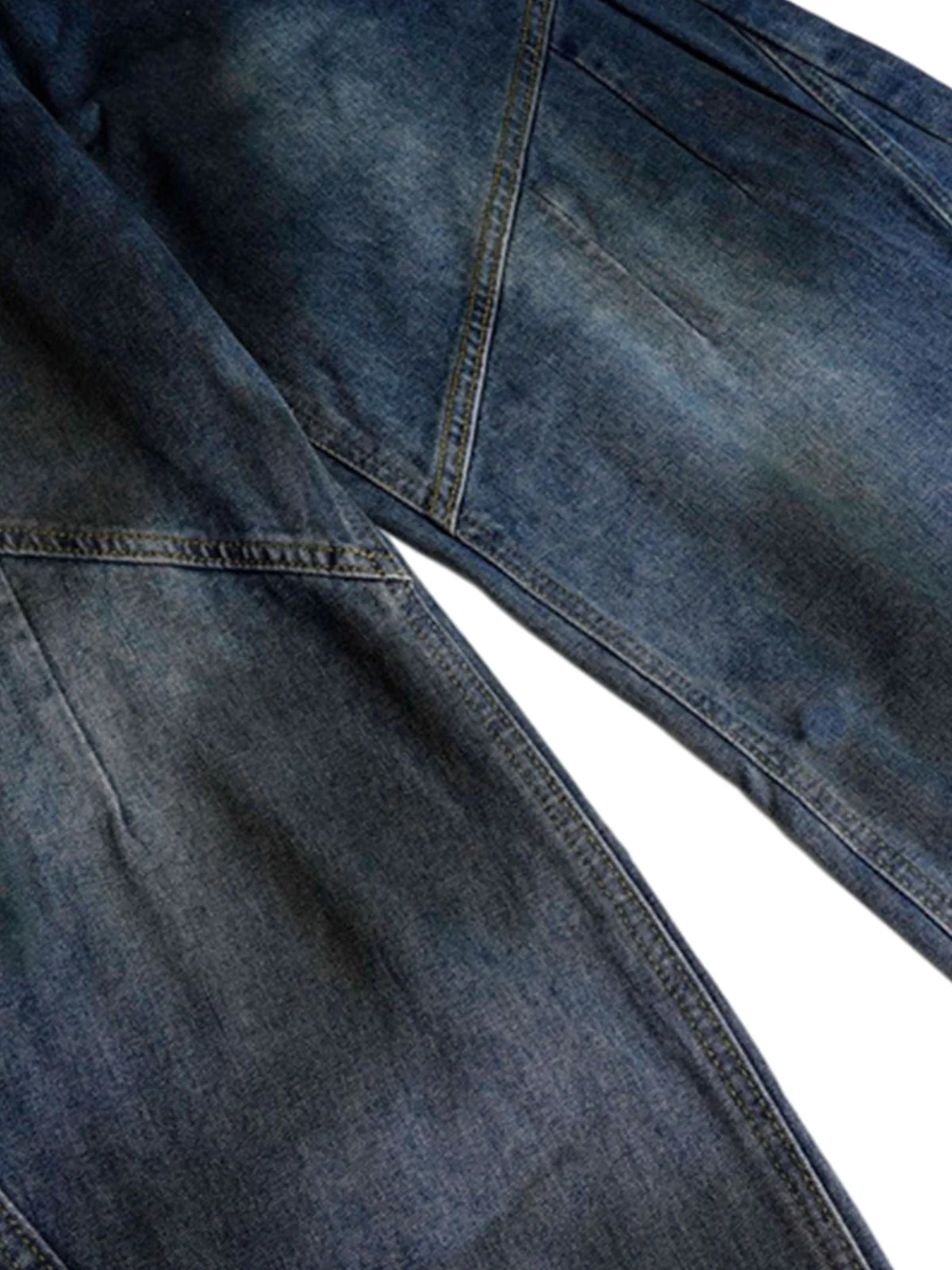 Dirty Dye Baggy Barrel Jeans