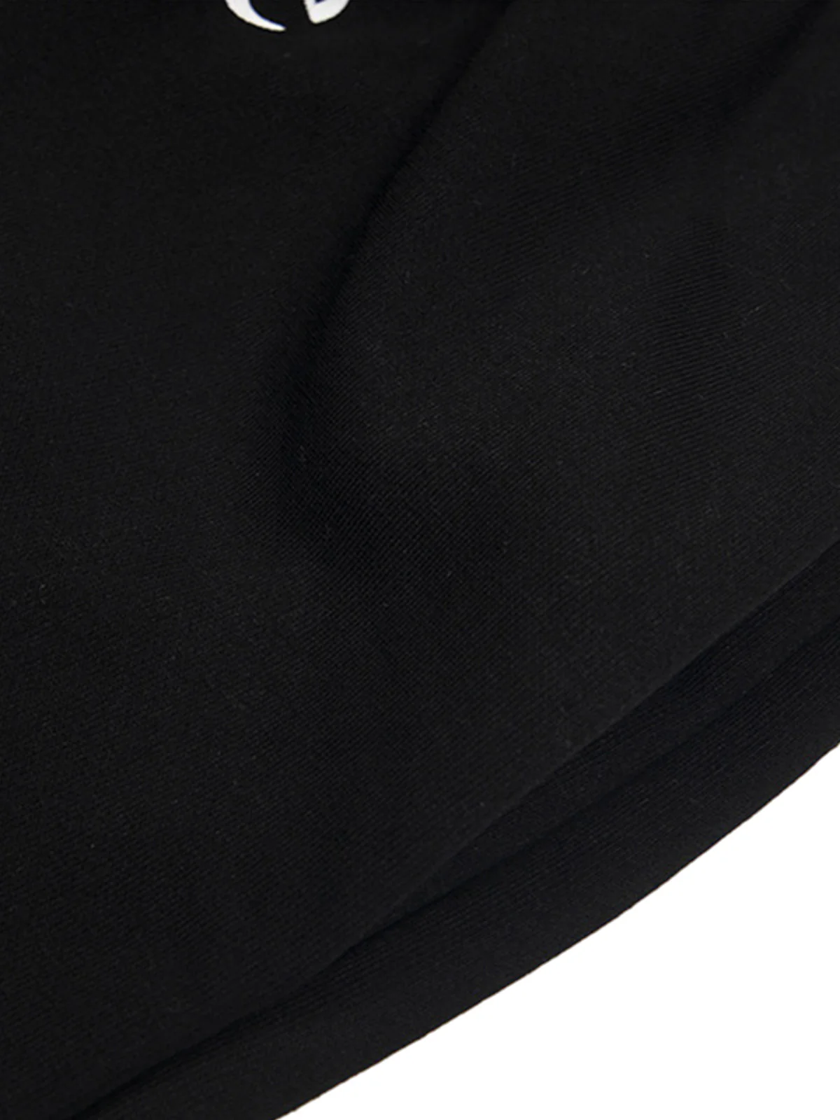 Elastic Letter Double Waist Shorts