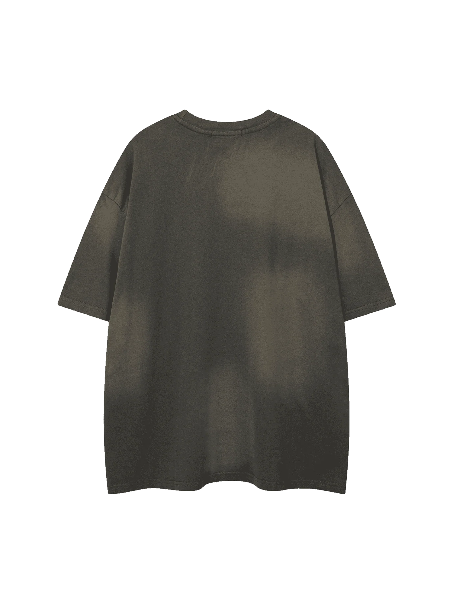 Thesupermade Washed Embroidered Street Rap T-Shirt - 2102