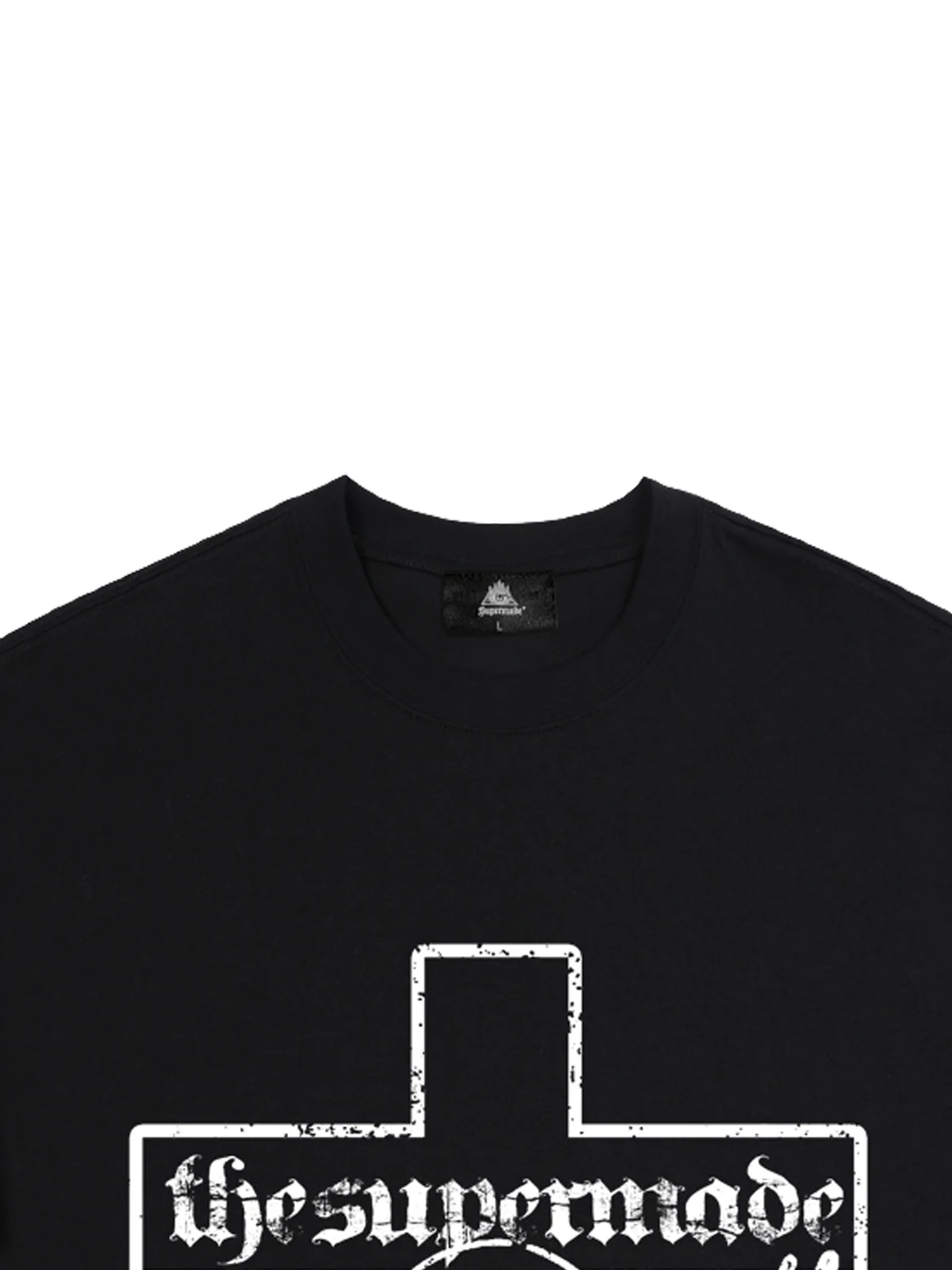 Original Distressed Cross Graphic T-Shirt