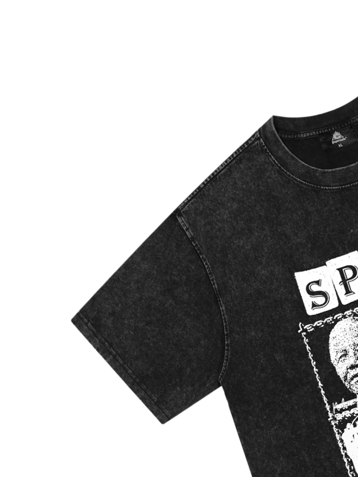 Original Street Protrait Graphic Print T-Shirt