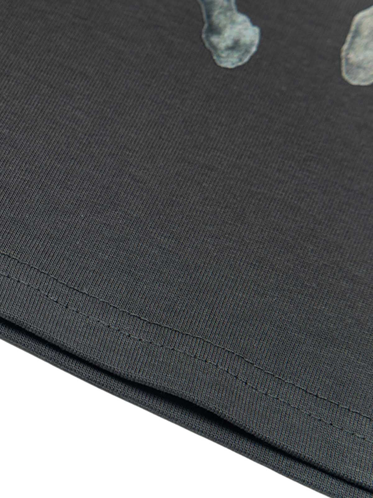 Retro Oil Painting Print T-shirt