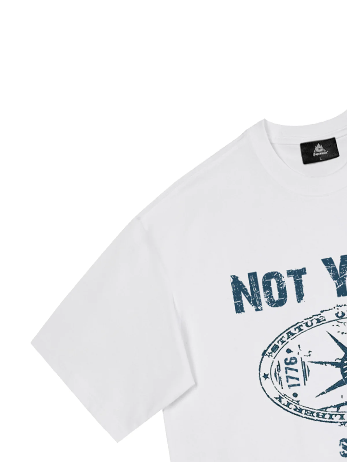 Original Statue Of Liberty Stamp Print T-shirt