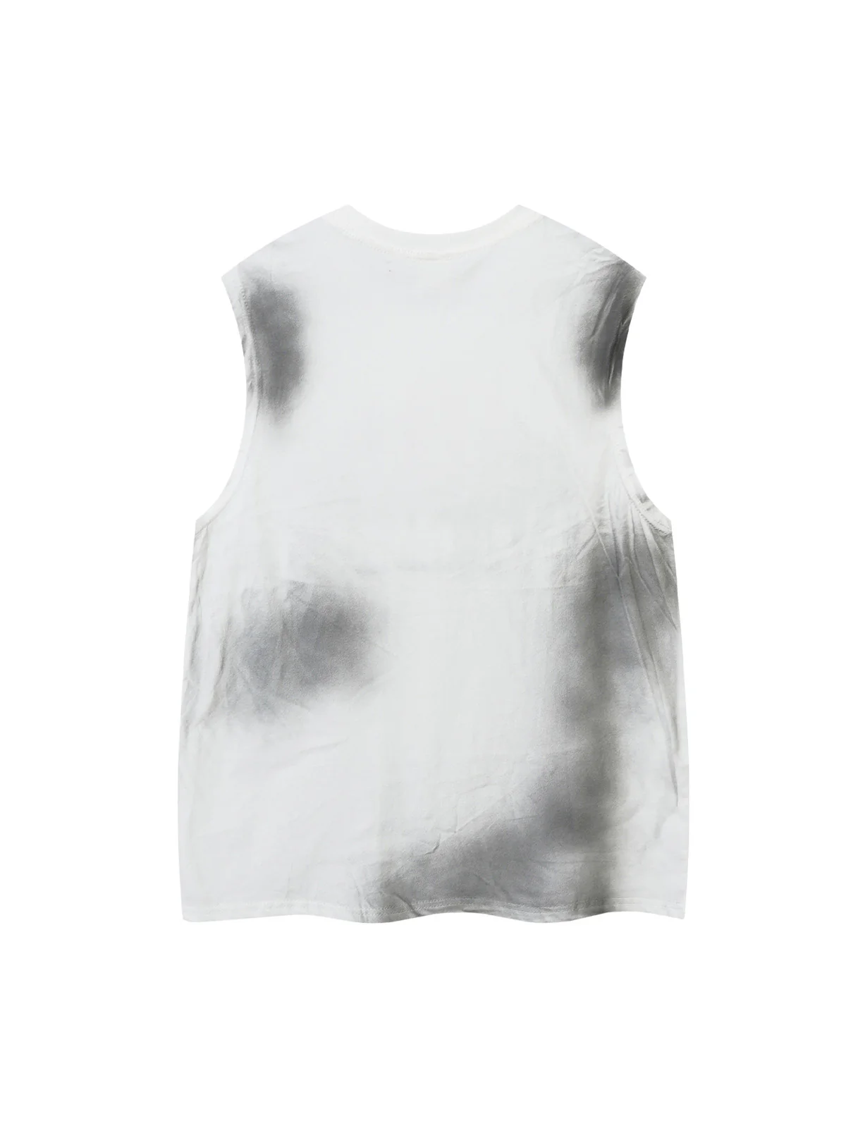 Letter Patchwork Gradient Tank Top