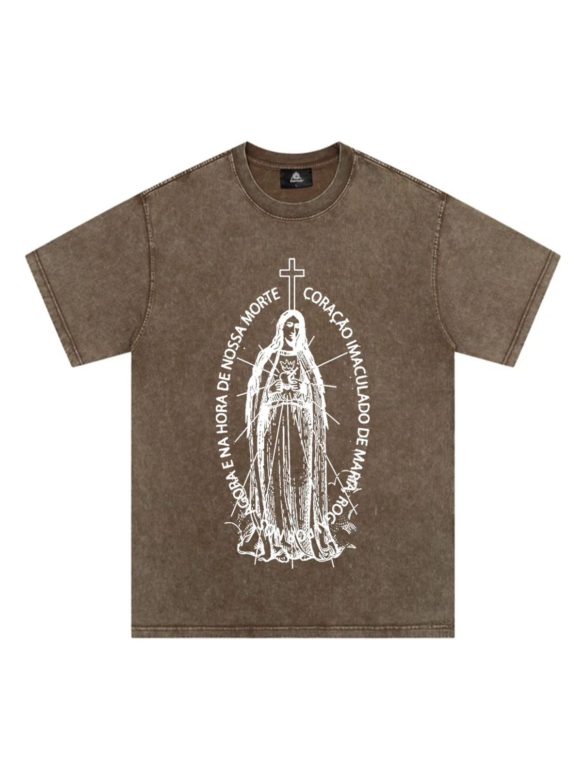 Original Retro Cross Religious Icon T-Shirt