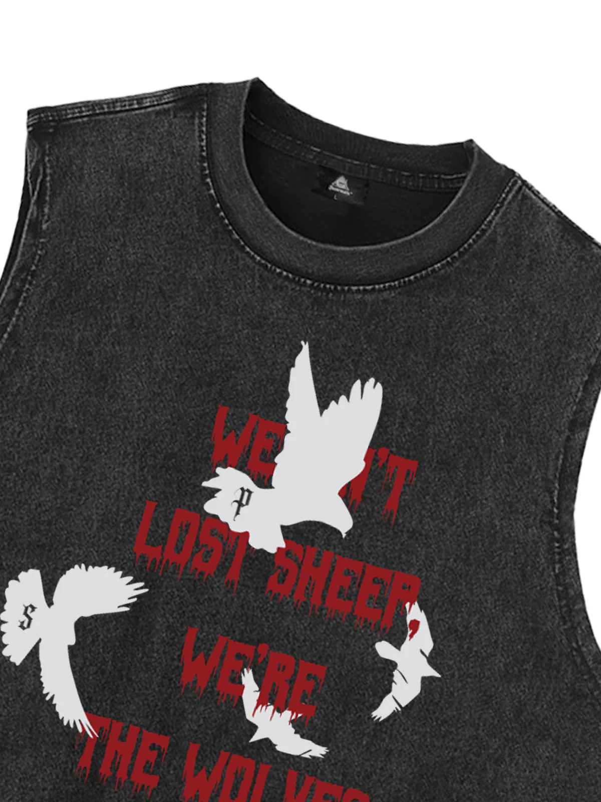 Original Saint Slogan Graphic Vest