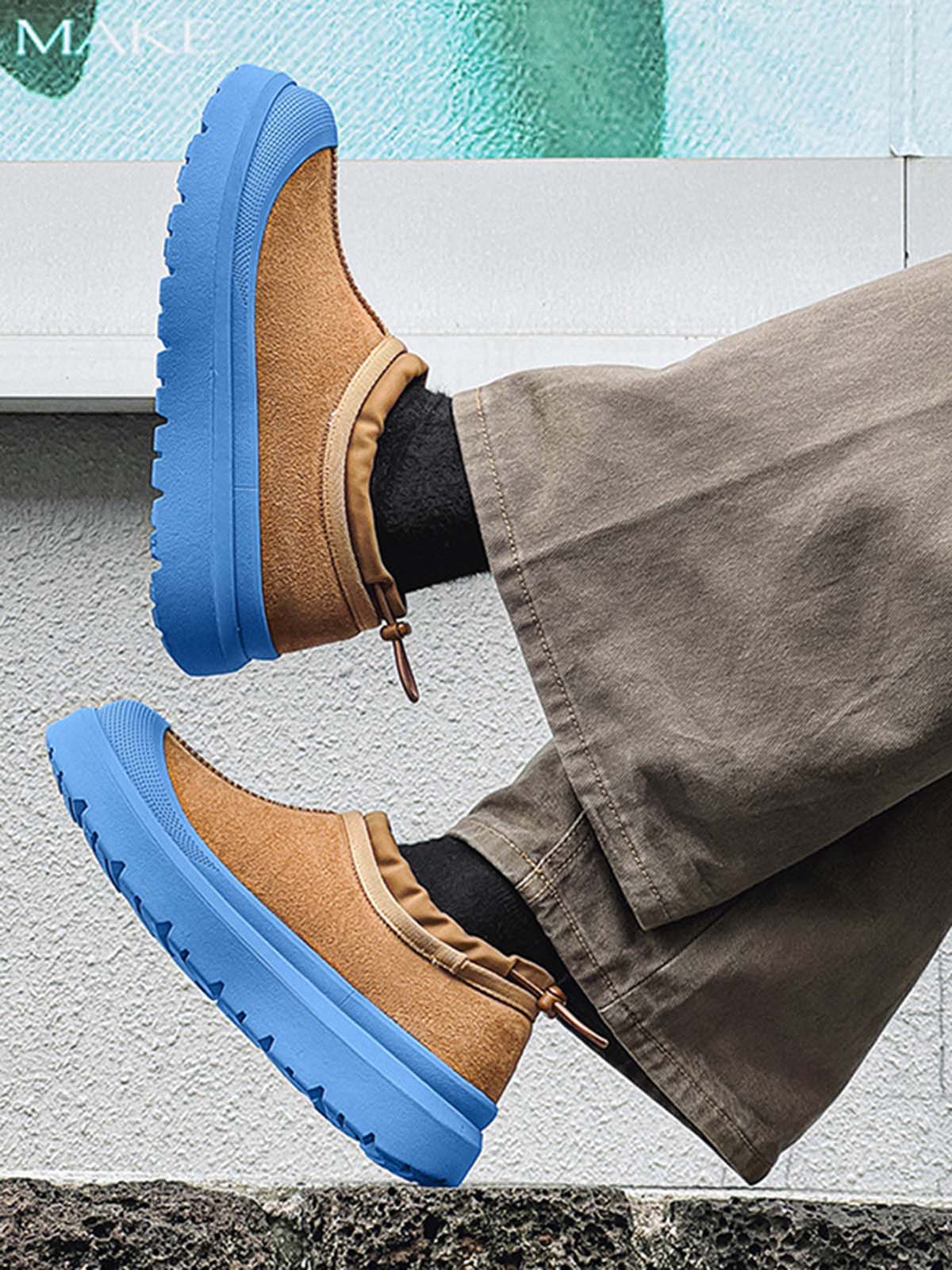 Thesupermade Thick-soled Fleece Fur Snow Boots