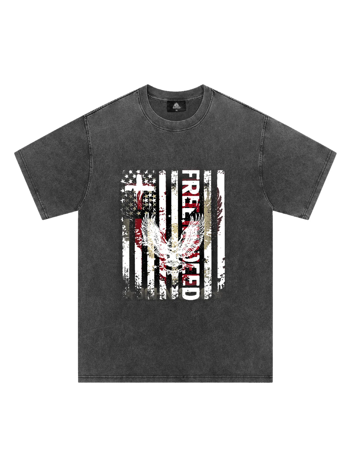 Original Eagle Letters Print T-shirt