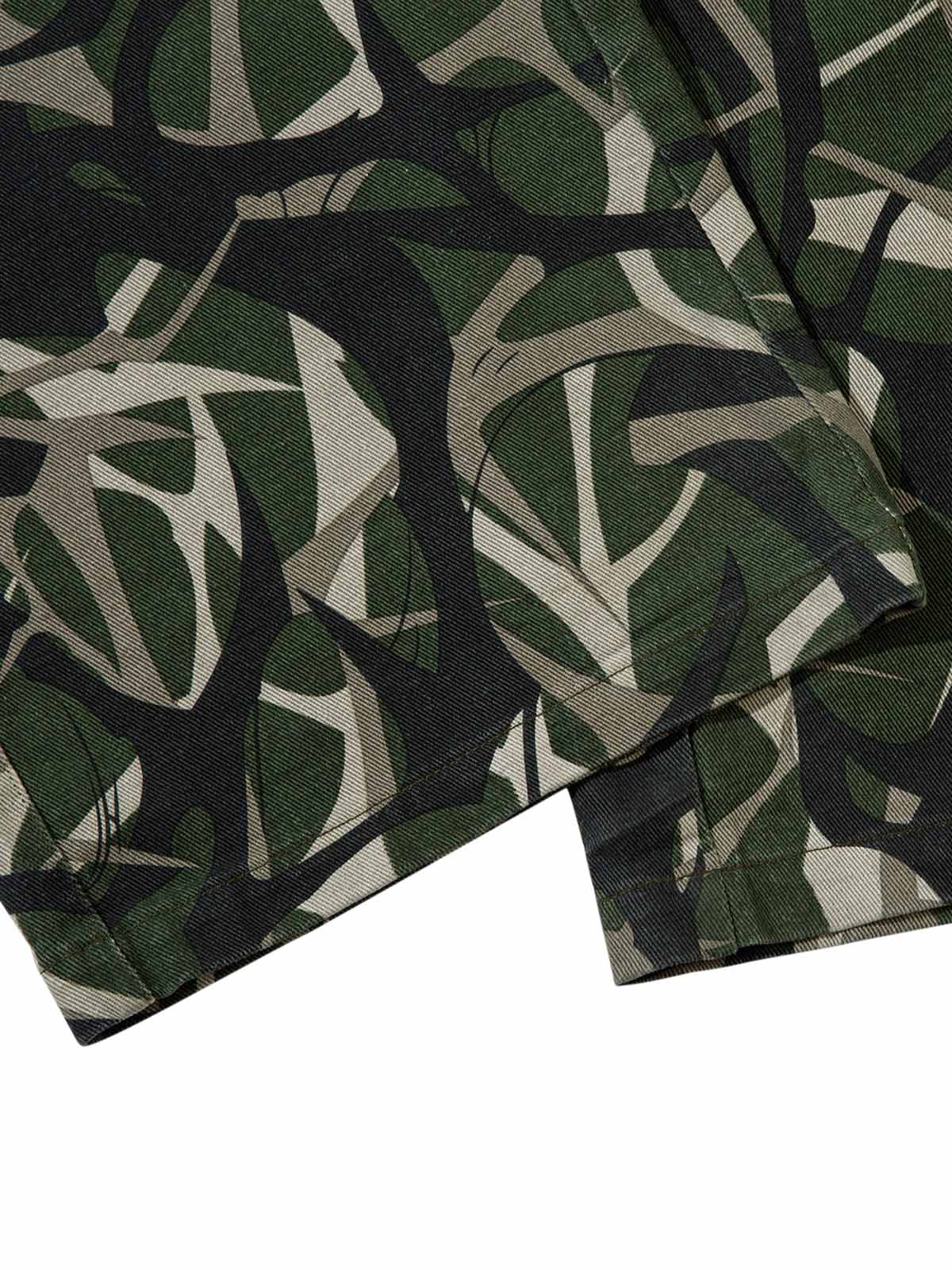 Camouflage Multi-Pocket Cargo Pants