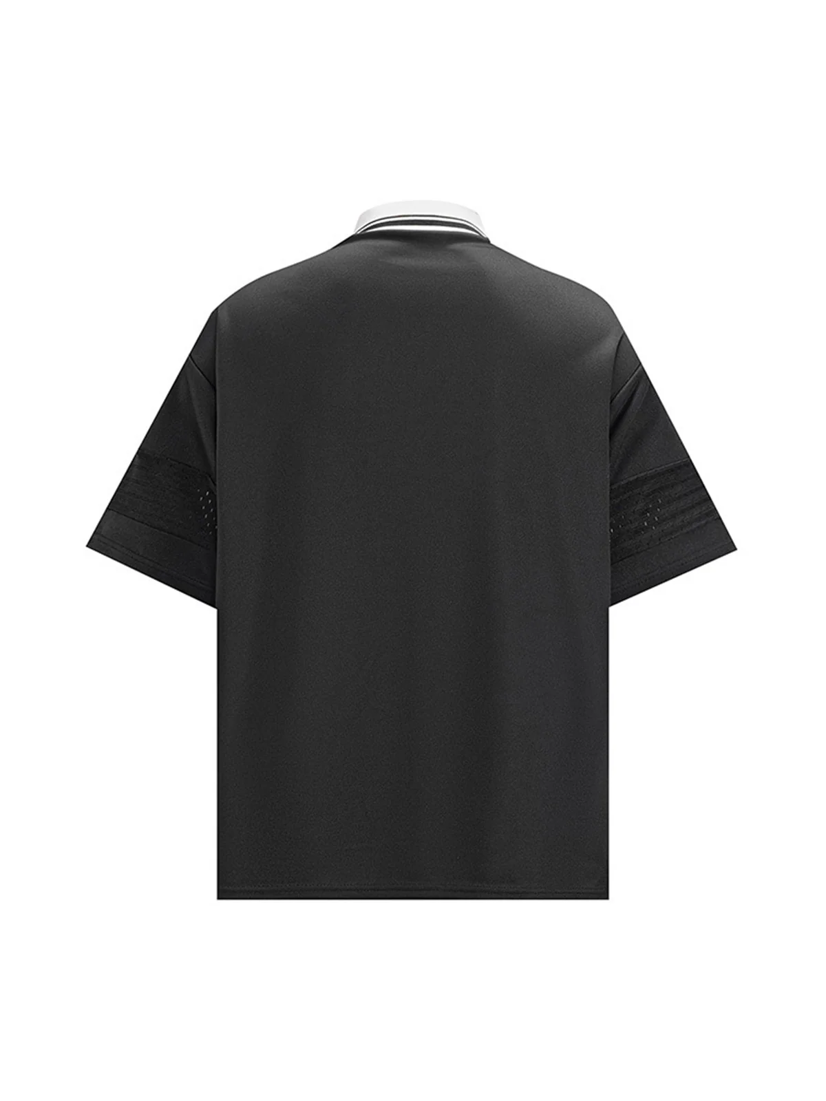 Retro Sports Jersey Polo Shirt