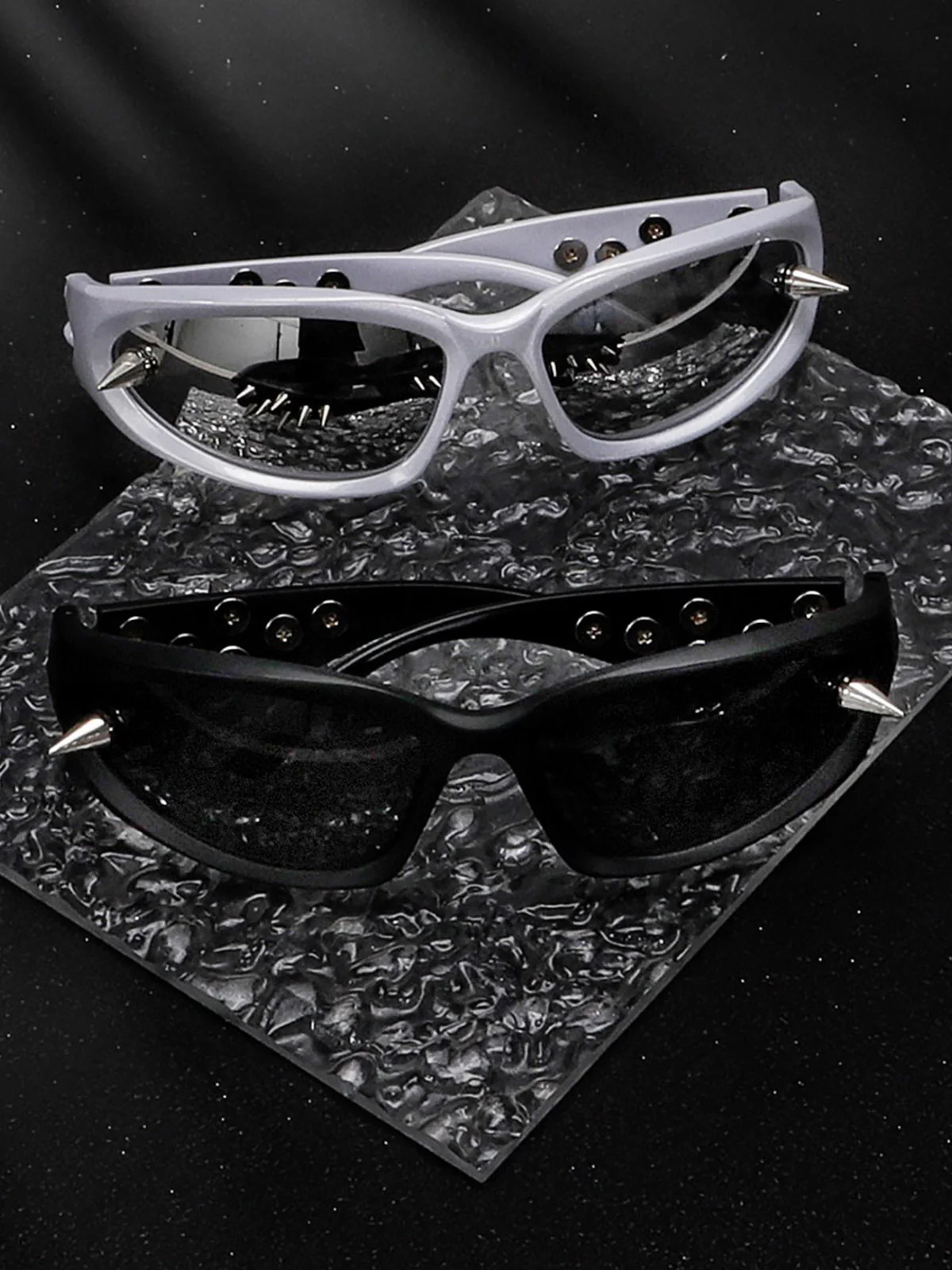 Edgy Punk Spike Sunglasses