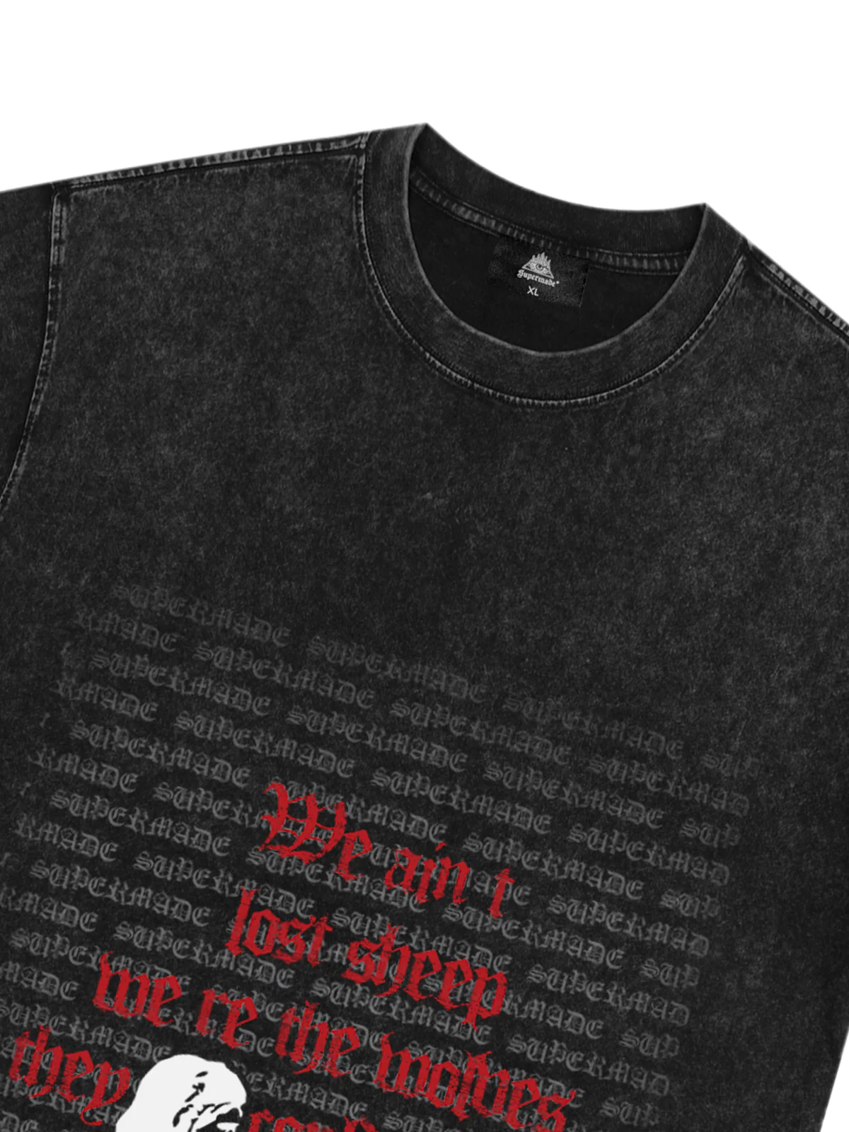 Bold Graphic Slogan T-Shirt