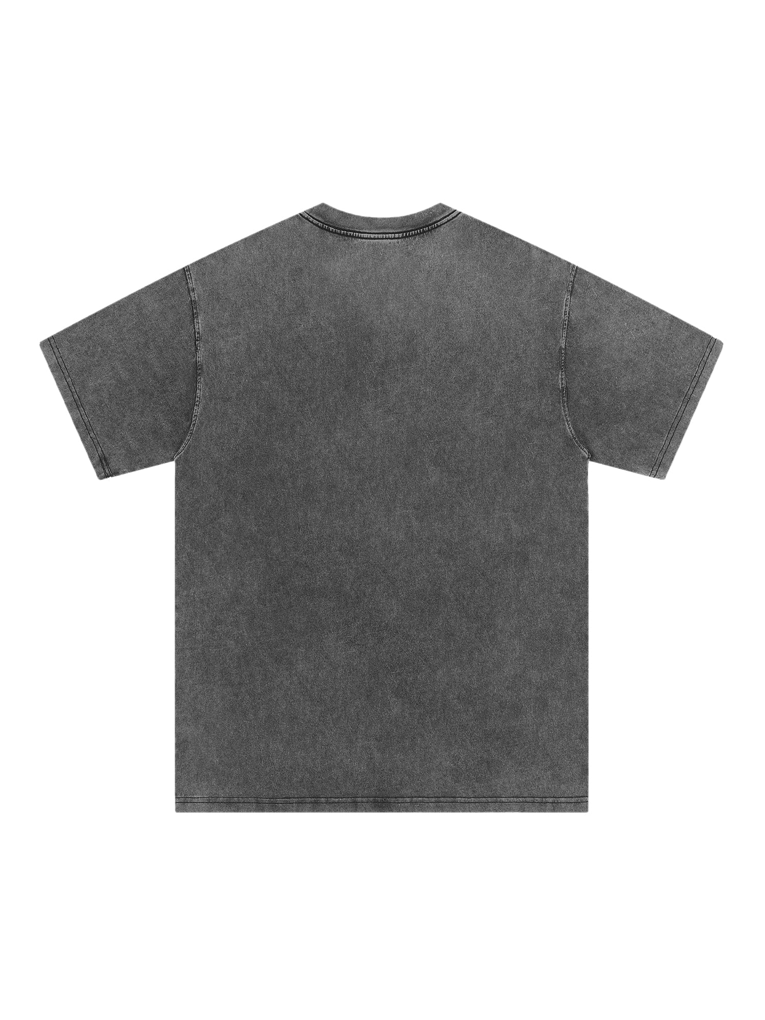 Thesupermade Washed Graphics Fun Letter Print T-shirt