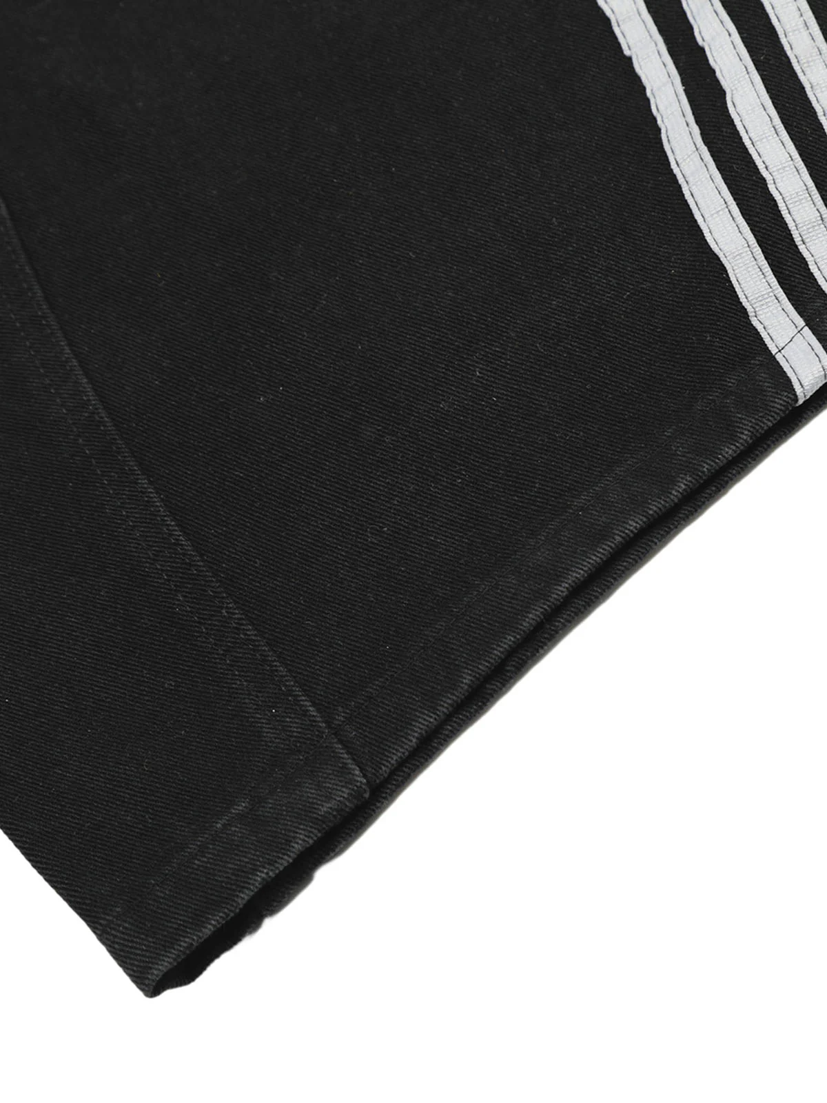 Striped Stitching Barrel Jeans