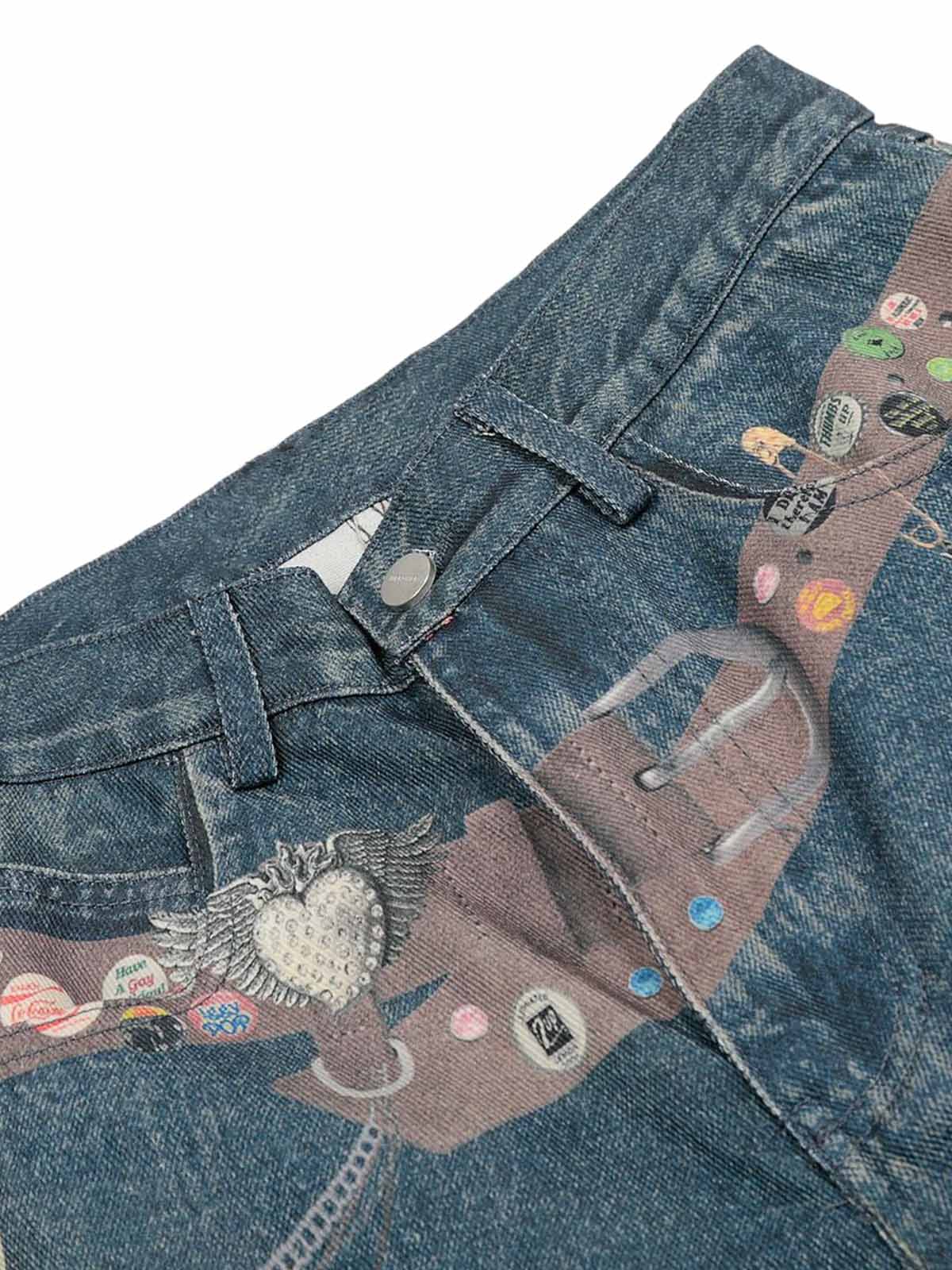 Street Washed Cleanfit Straight Jeans