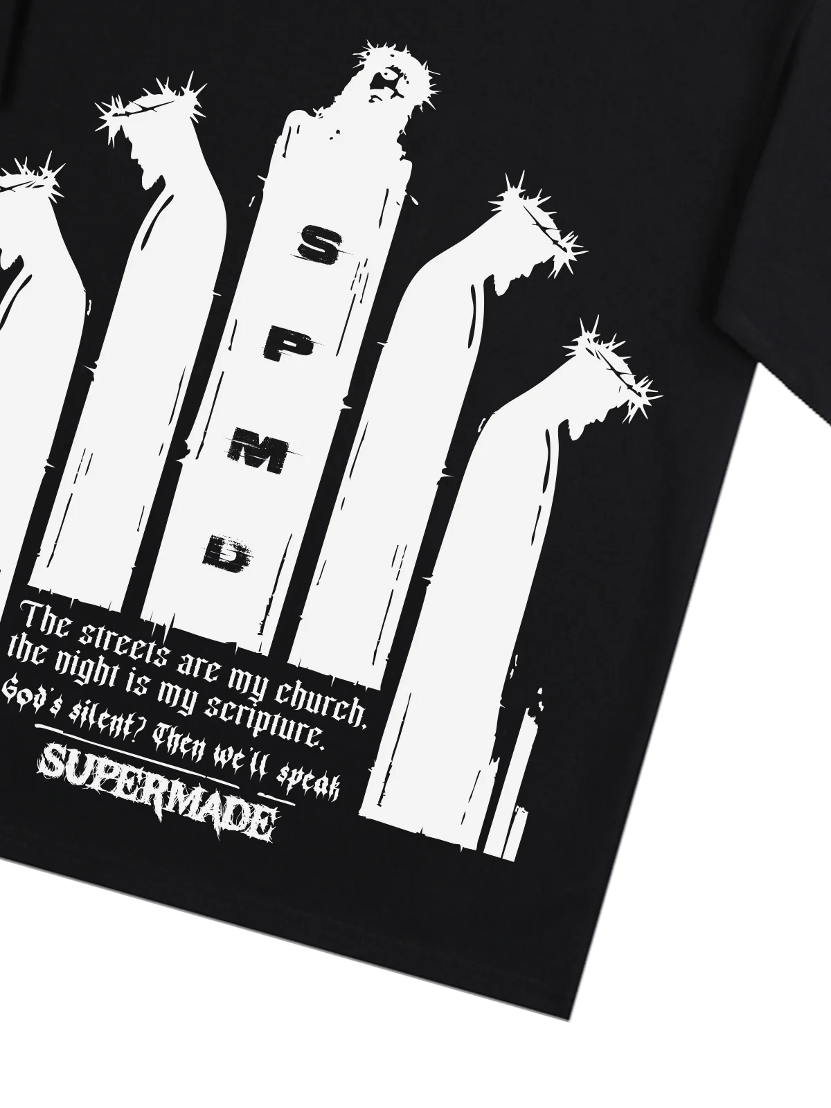 Original Saint Slogan Graphic T-Shirt