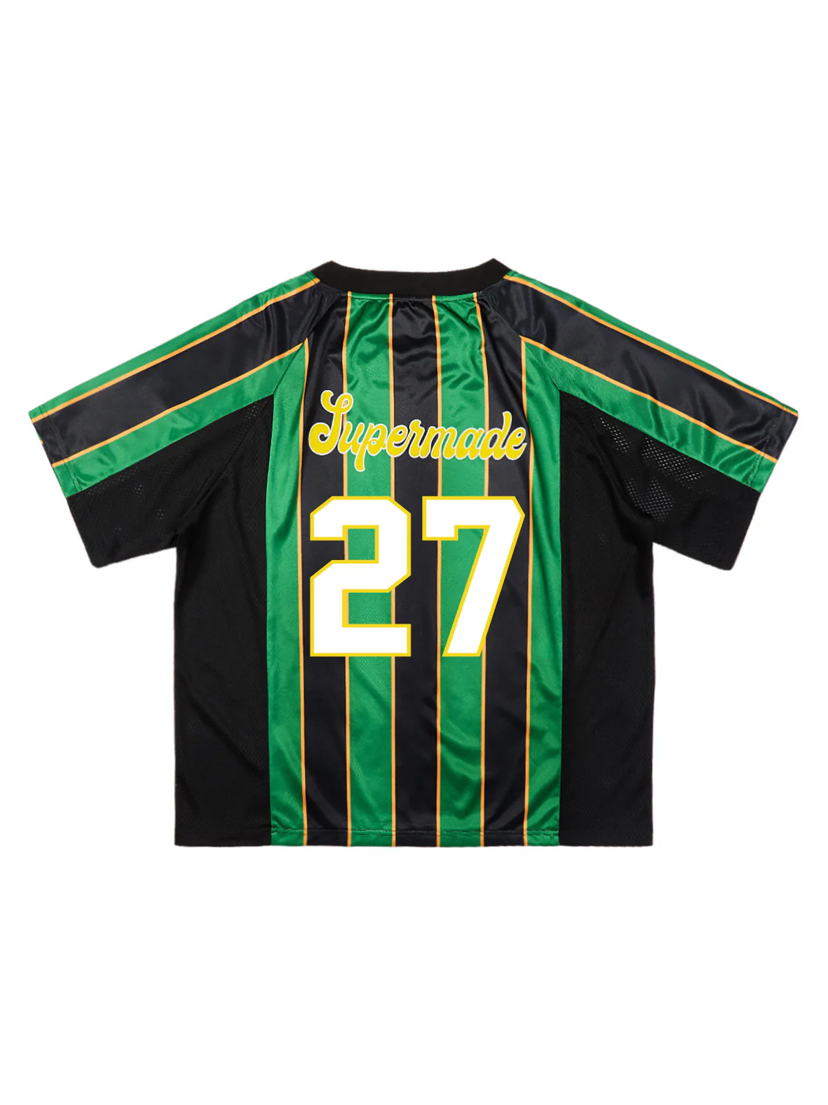 Original Retro Striped Spliced Sports Jersey T-Shirt