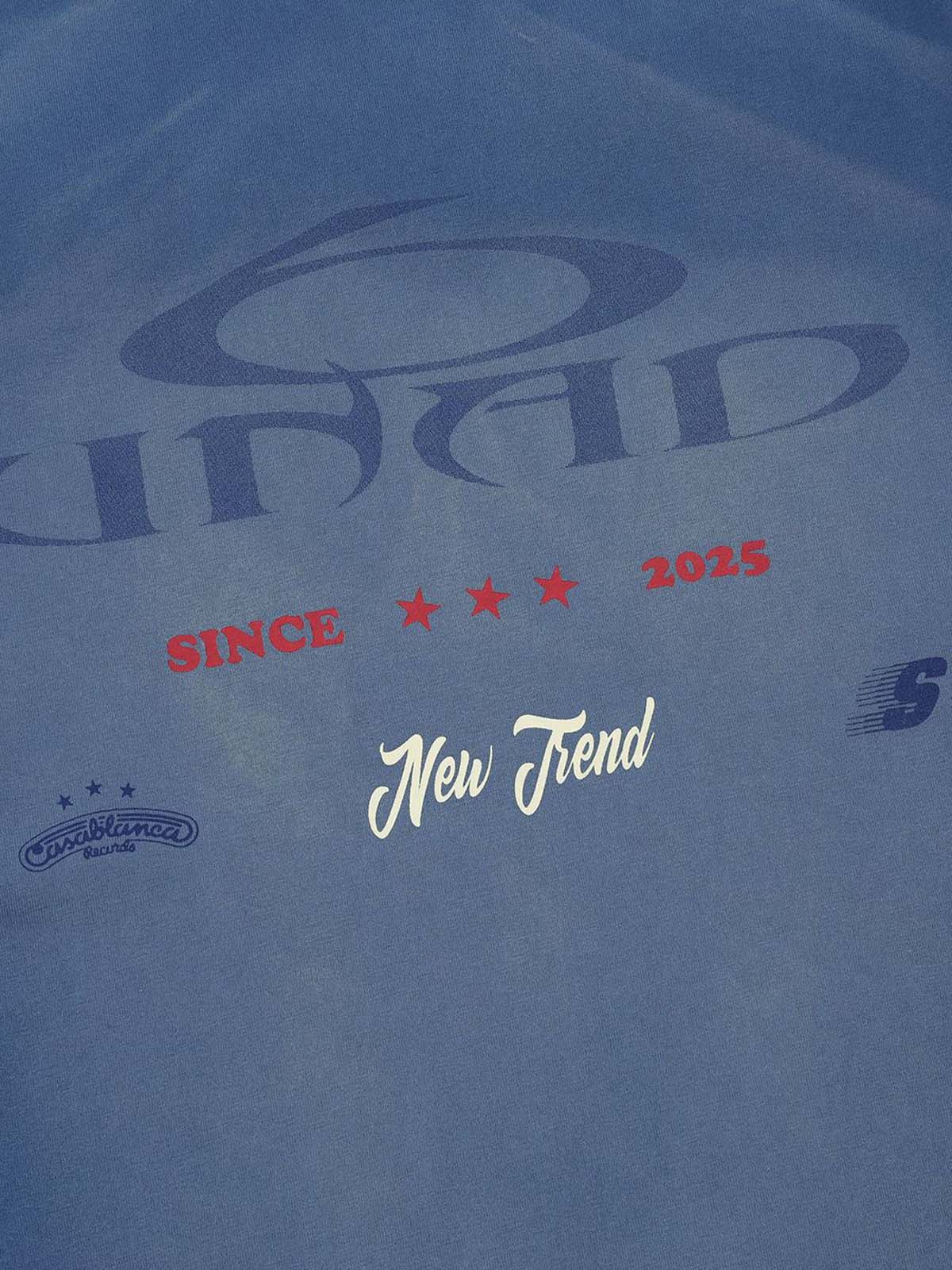 Washed Letters Graphic T-Shirt