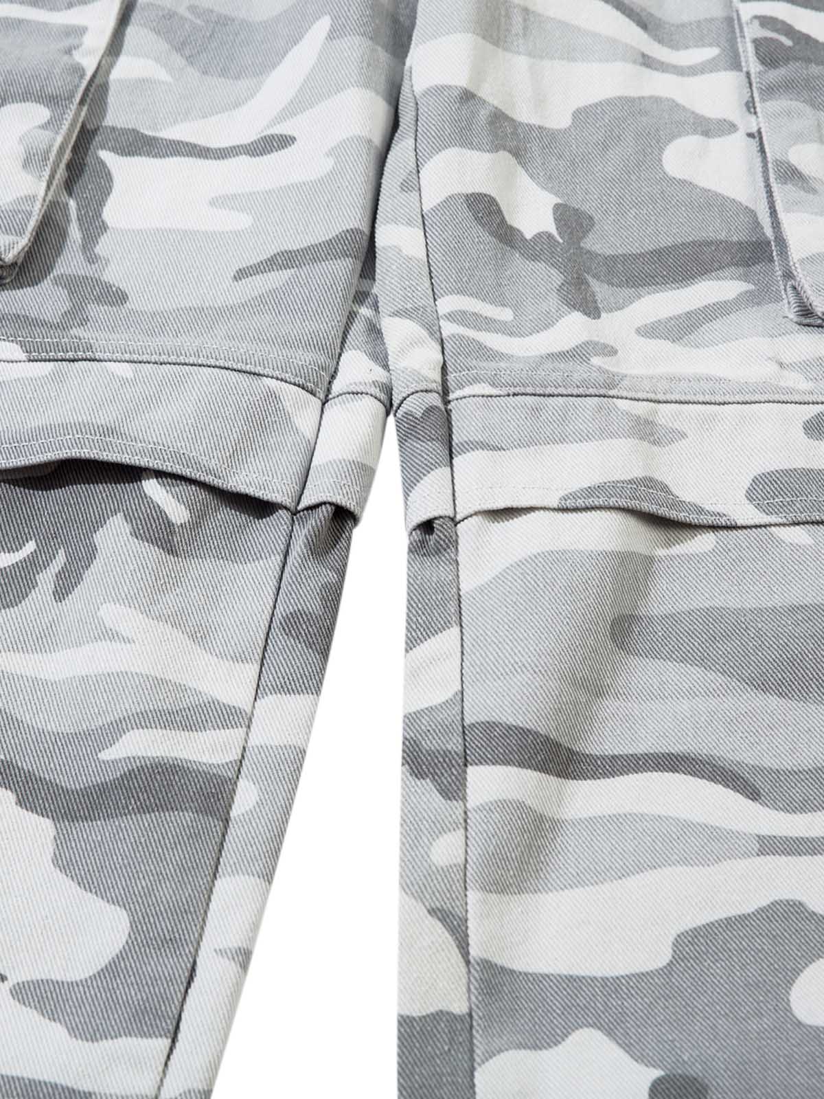 Camouflage Multi Pocket Cargo Pants - 2289