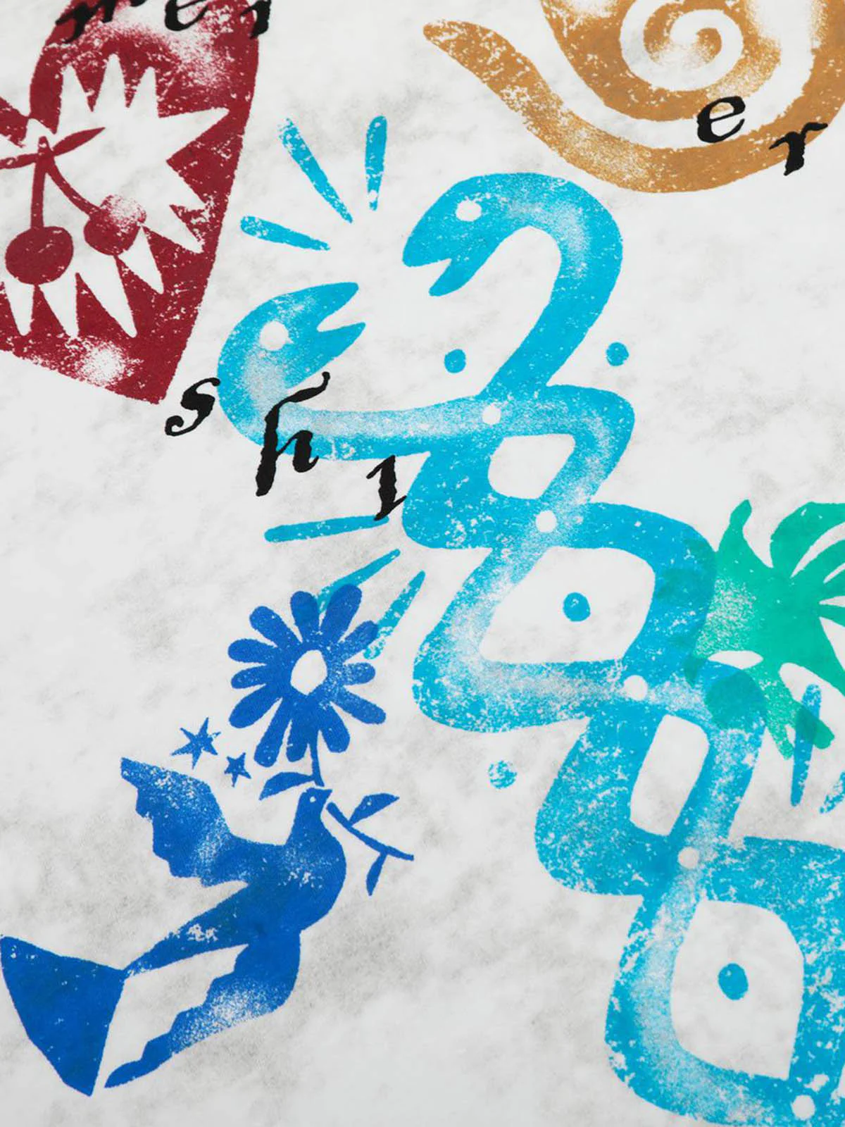 Vibrant Graphic Print T-Shirt