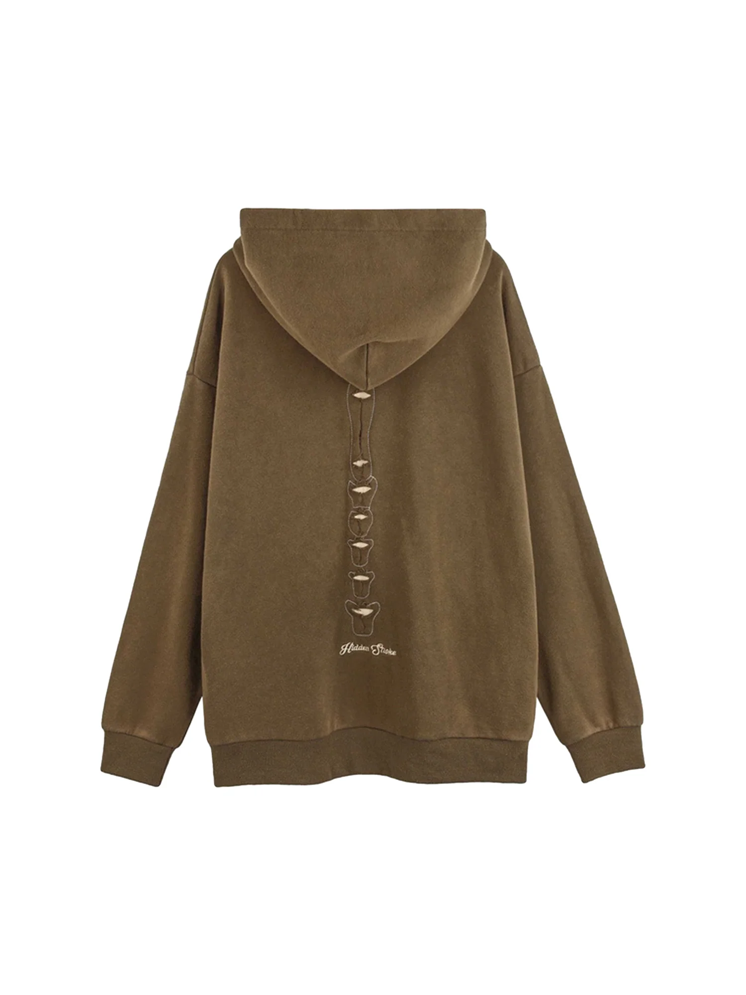 Thesupermade Washed And Aged Hooded Sweatshirt - 1674