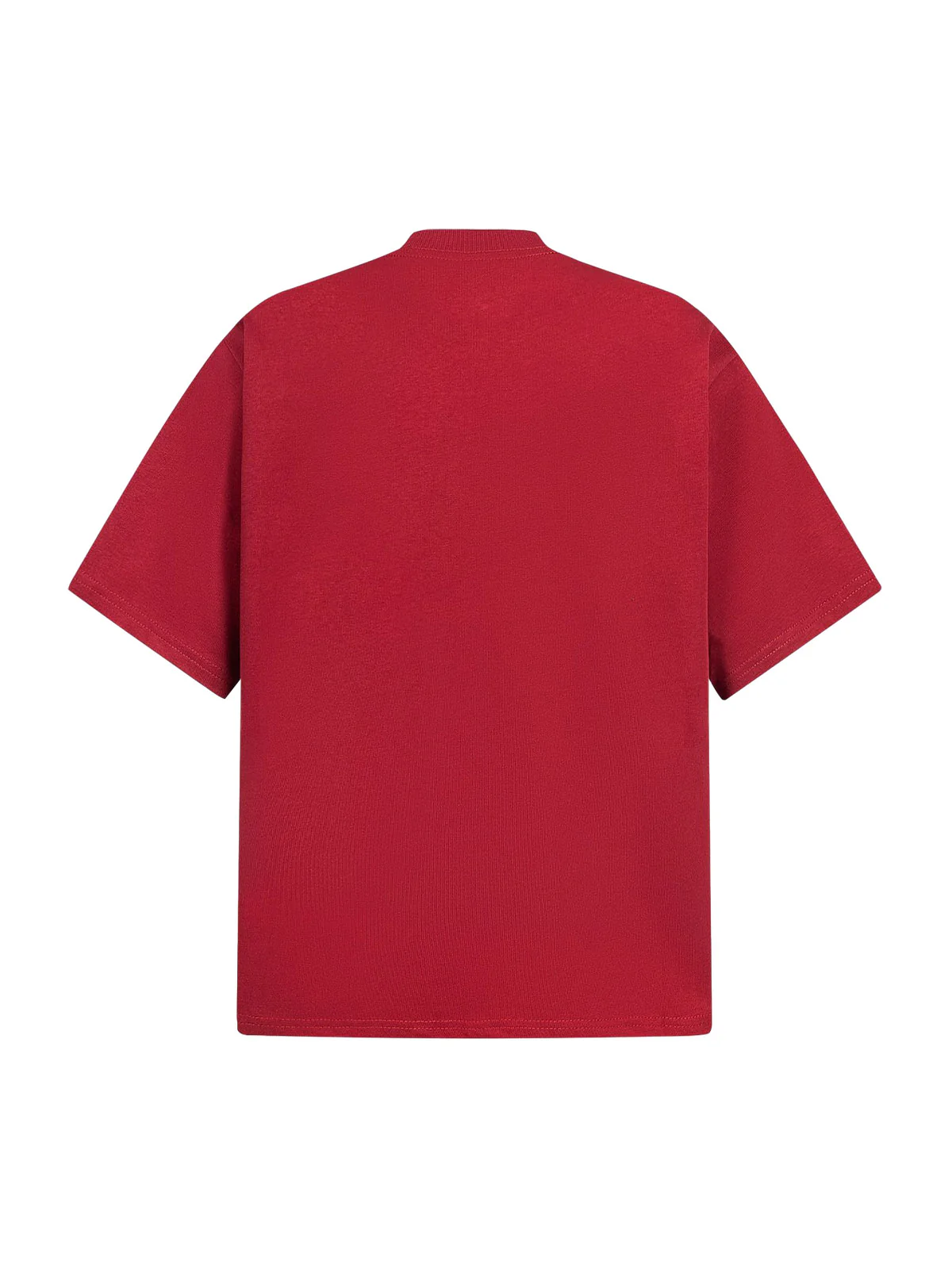 Retro Embroidery Beaded Letter Print T-shirt