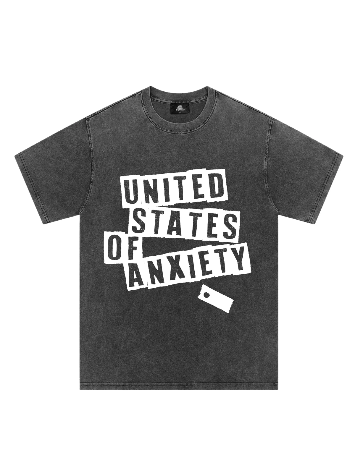 Original United States Of Anxiety Graphic T-Shirt