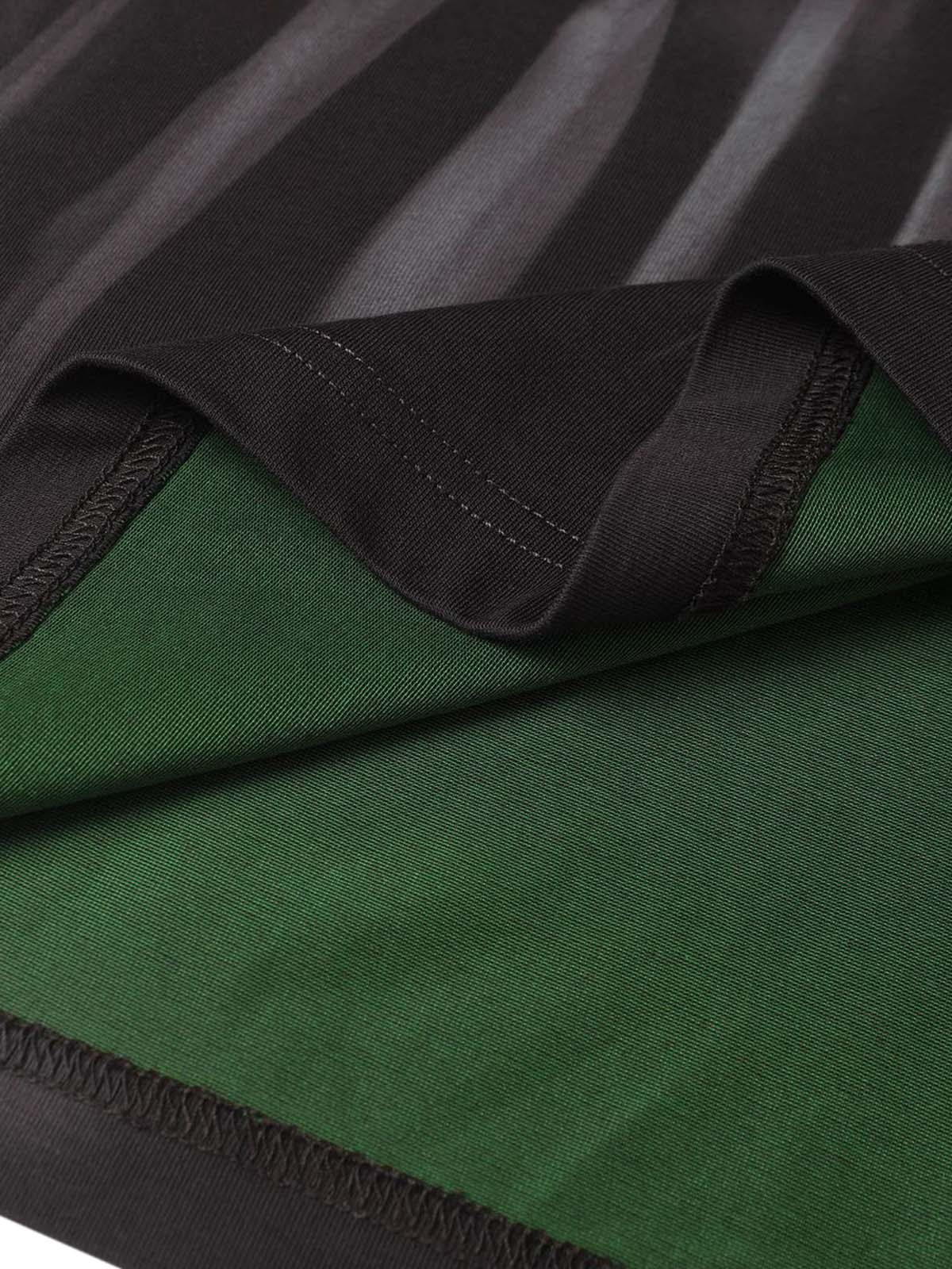 Oversized Tie-Dye Embroidered Letter T-Shirt