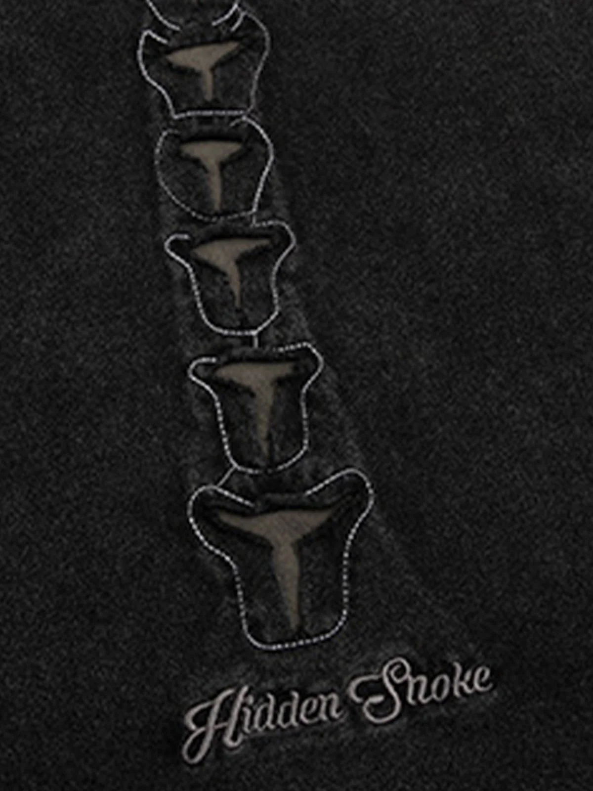 Skeleton Design Print Oversized T-Shirt