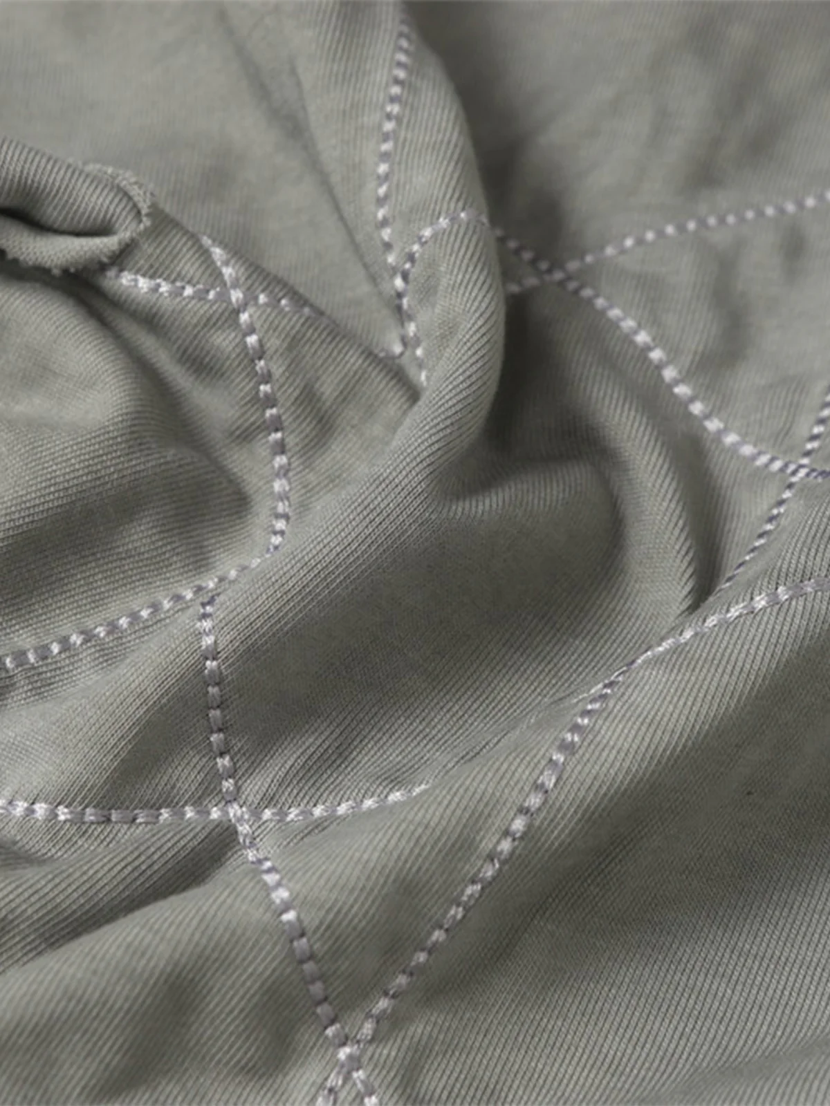 Street Split Studded Patch T-shirt