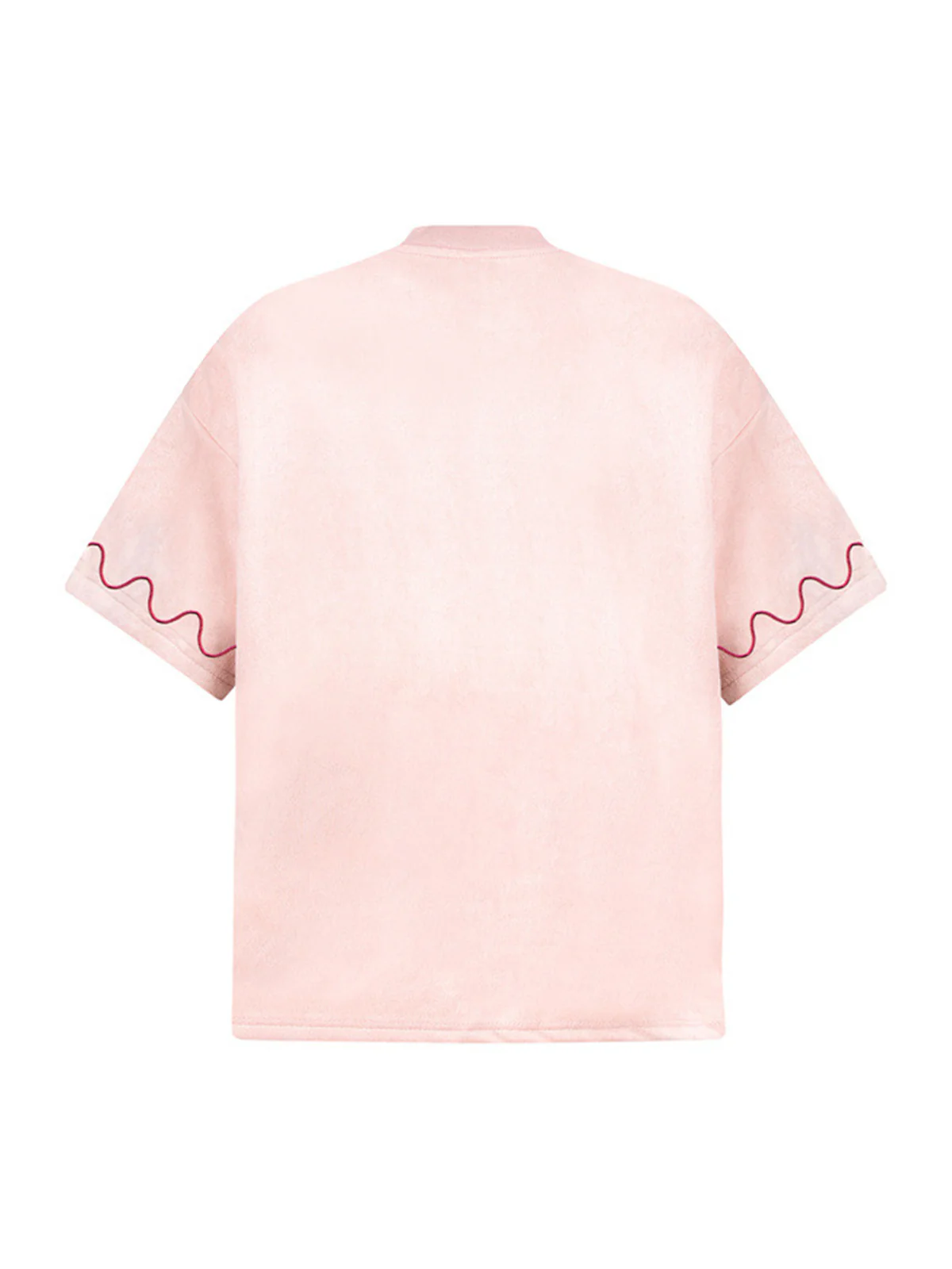 Cross and Wave Print T-Shirt