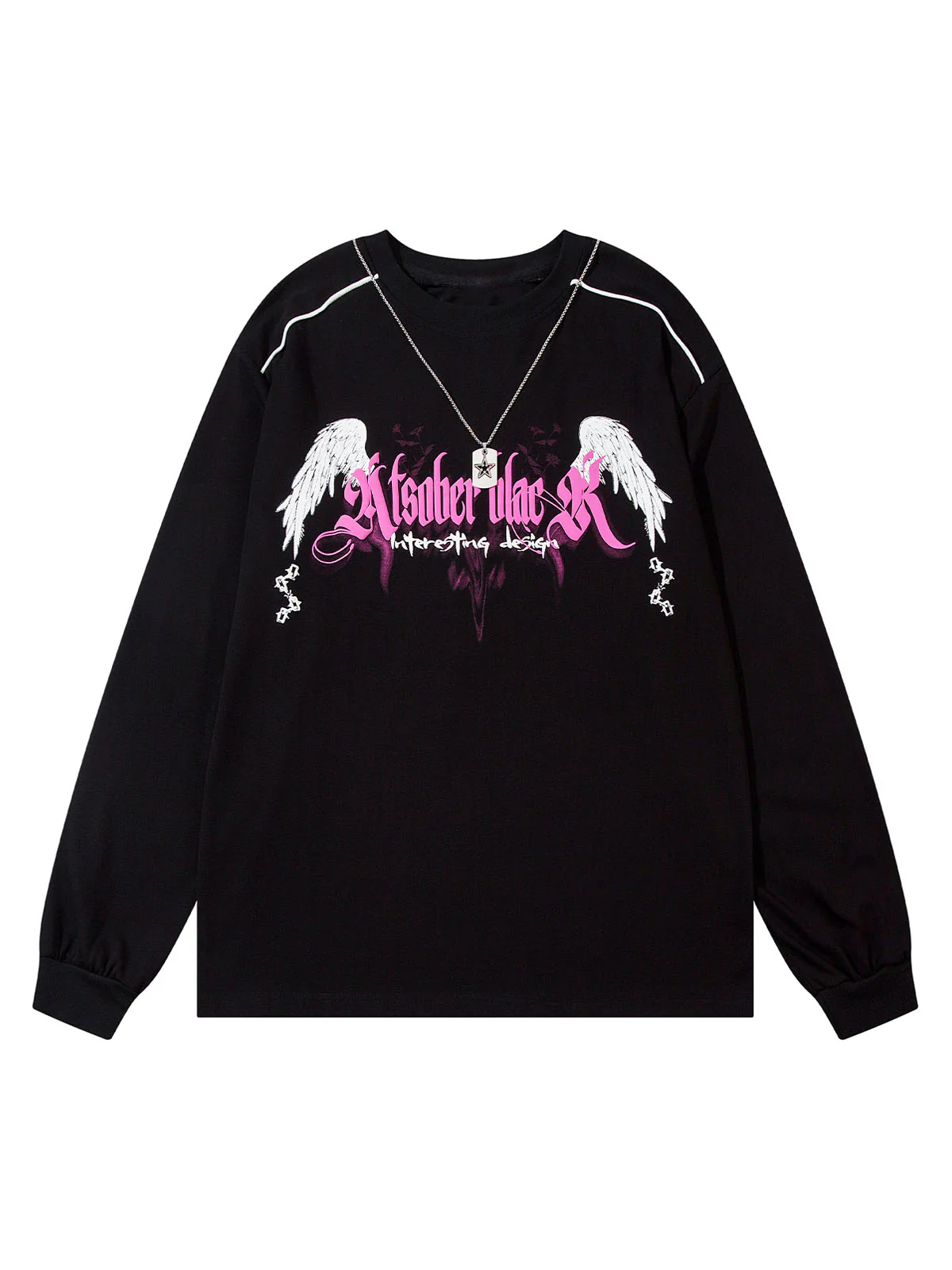 Thesupermade Star Chain Long Sleeve T-shirt