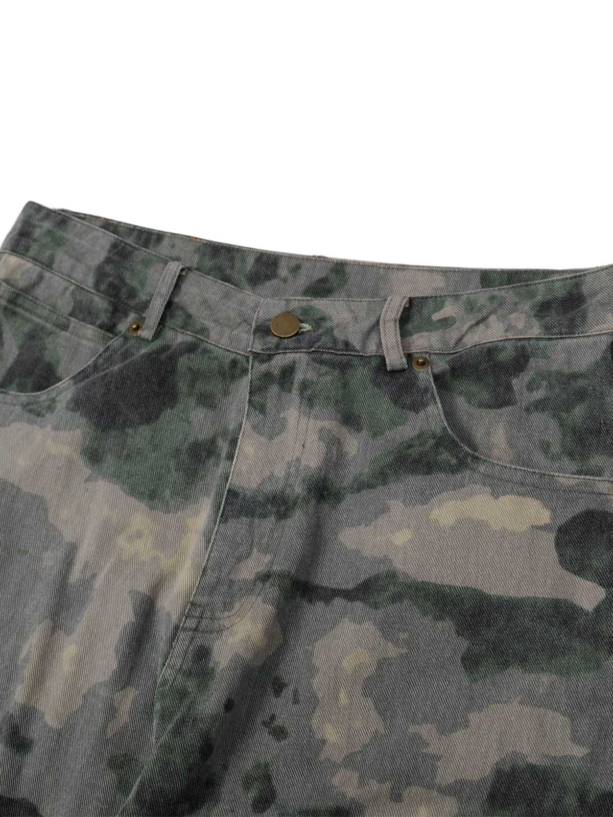 Camouflage Multi-Pockets Cargo Pants