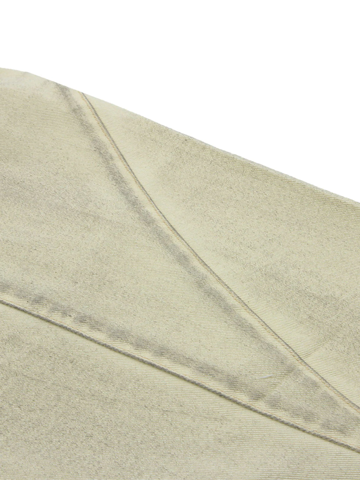 Washed Distressed Detachable Scarf Barrel Jeans