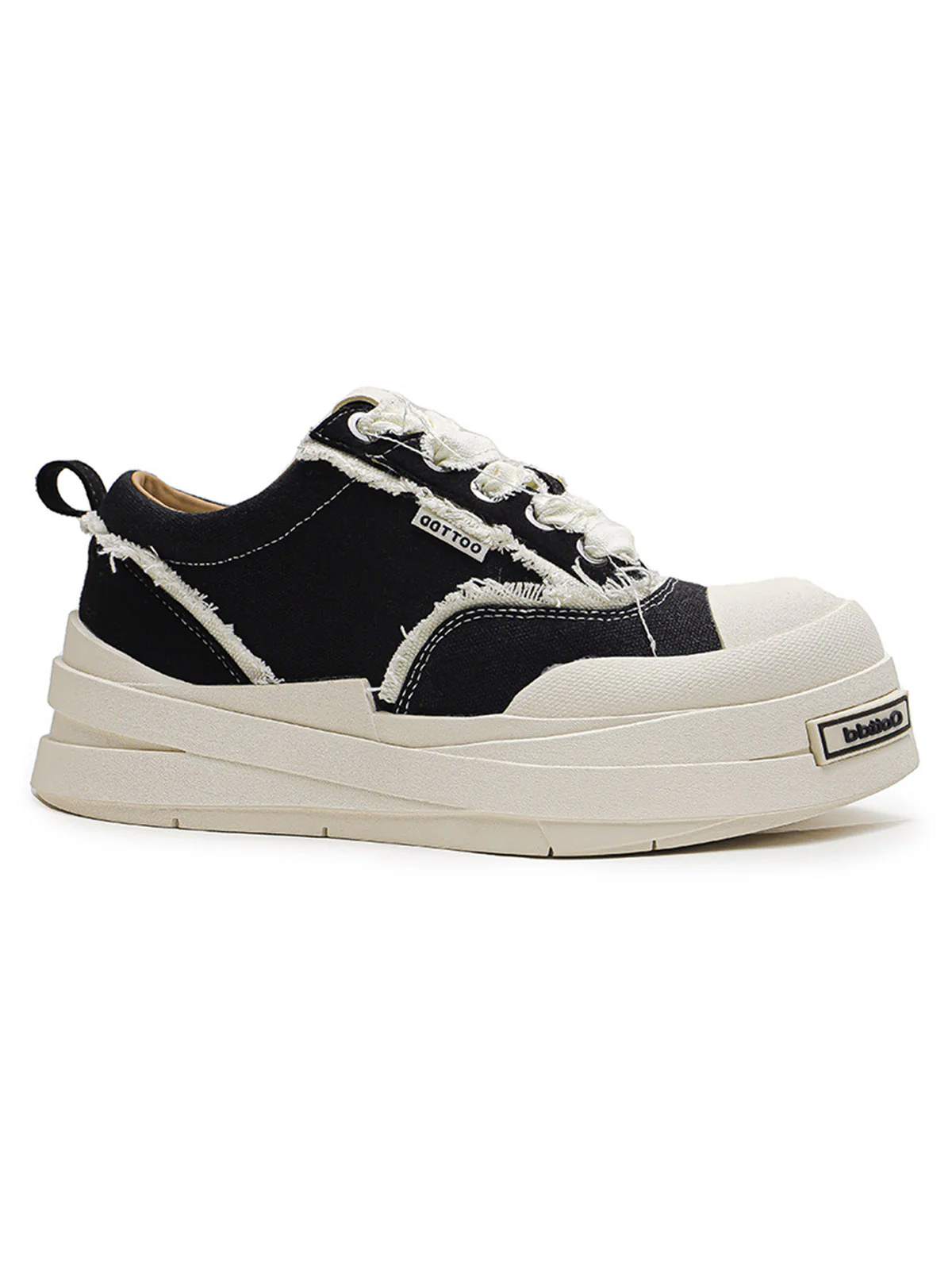 Raggedy Round Toe Sneakers - 2368