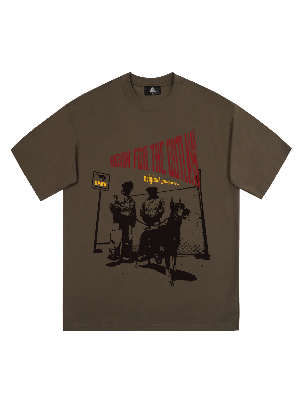 Original “Born for the Outlaw” Graphic Print T-Shirt