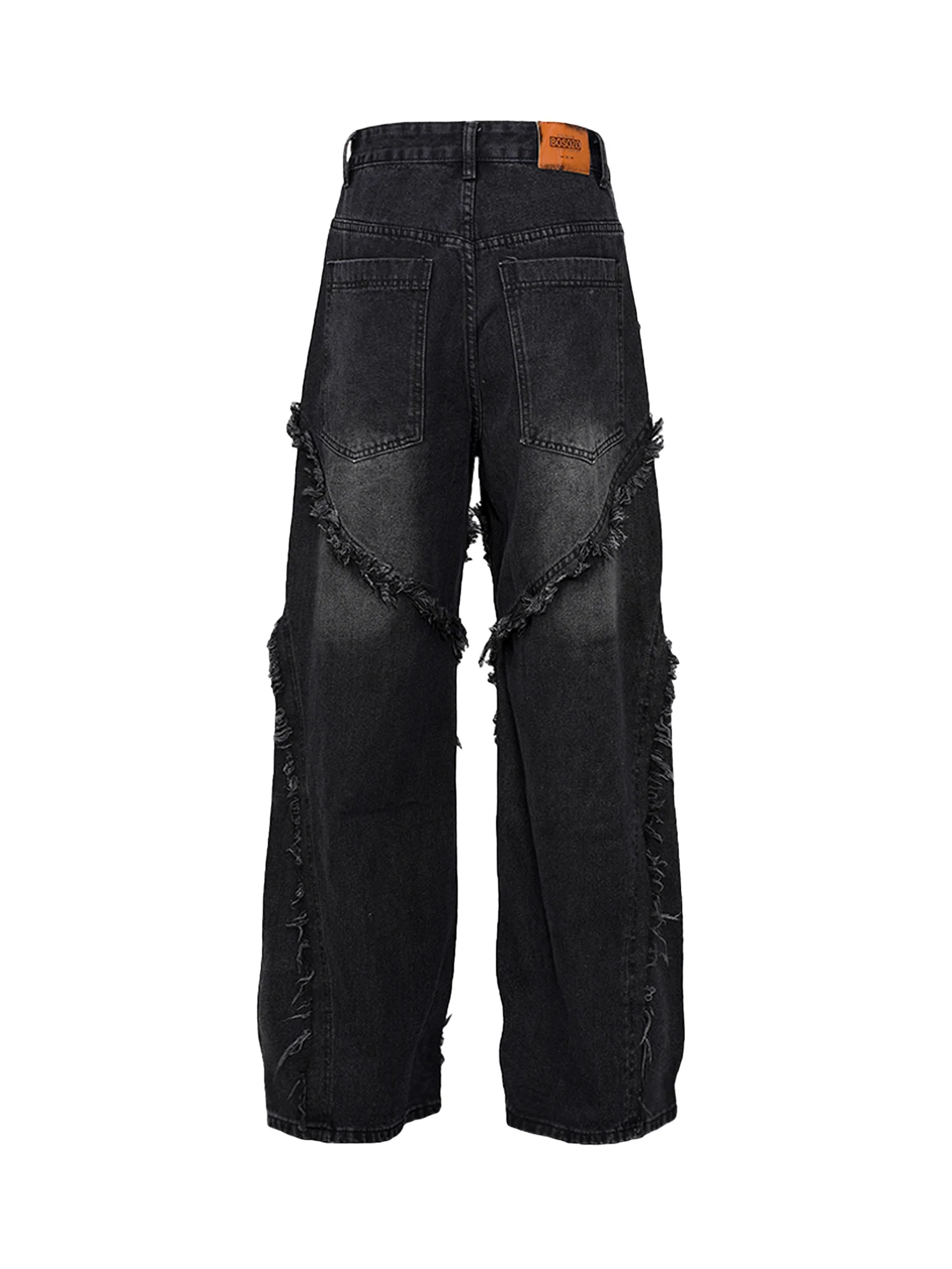 Thesupermade High Street Hip Hop Washed Distressed Jeans - 2069