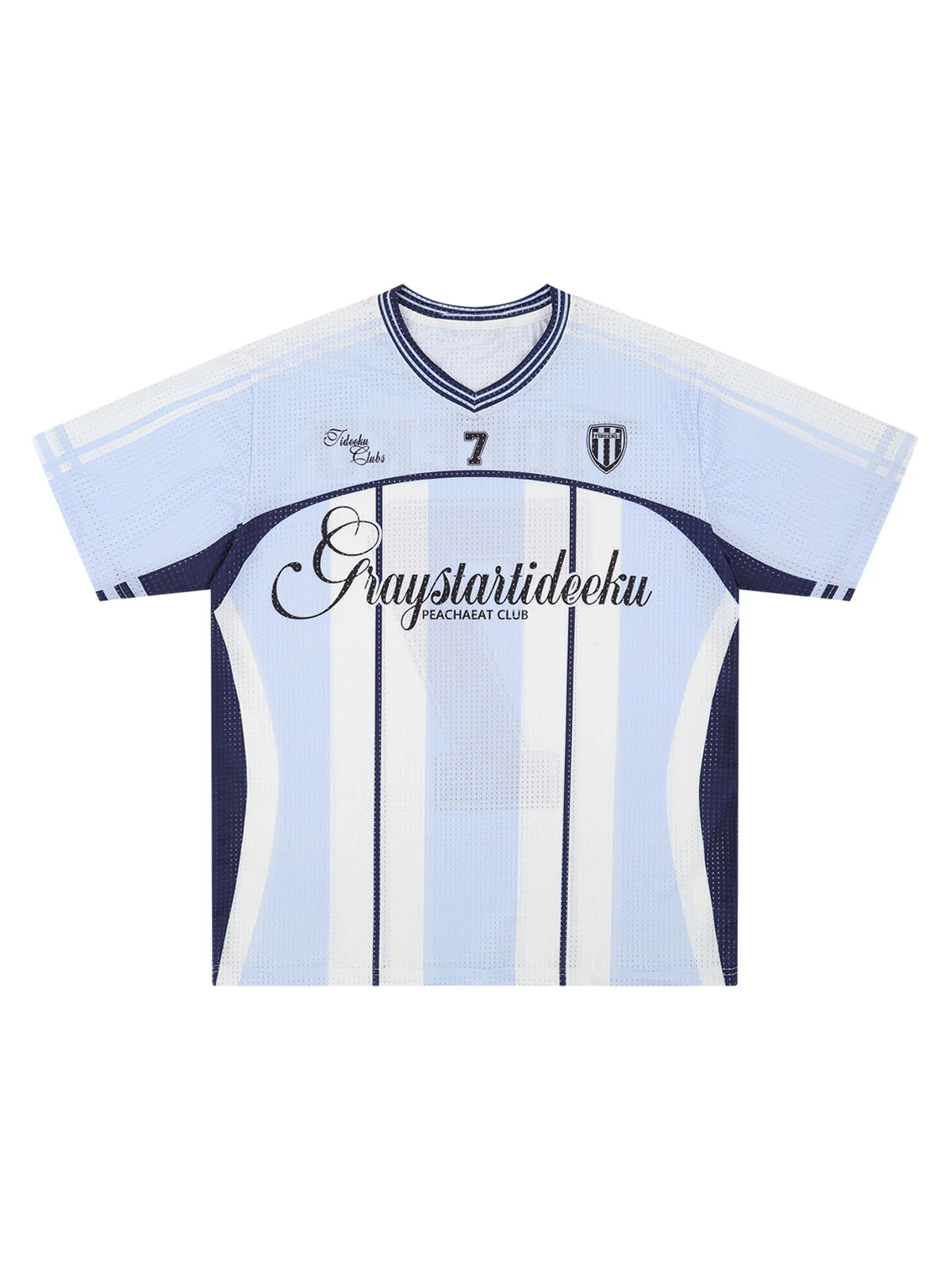 Stylish Striped Sports Jersey T-Shirt