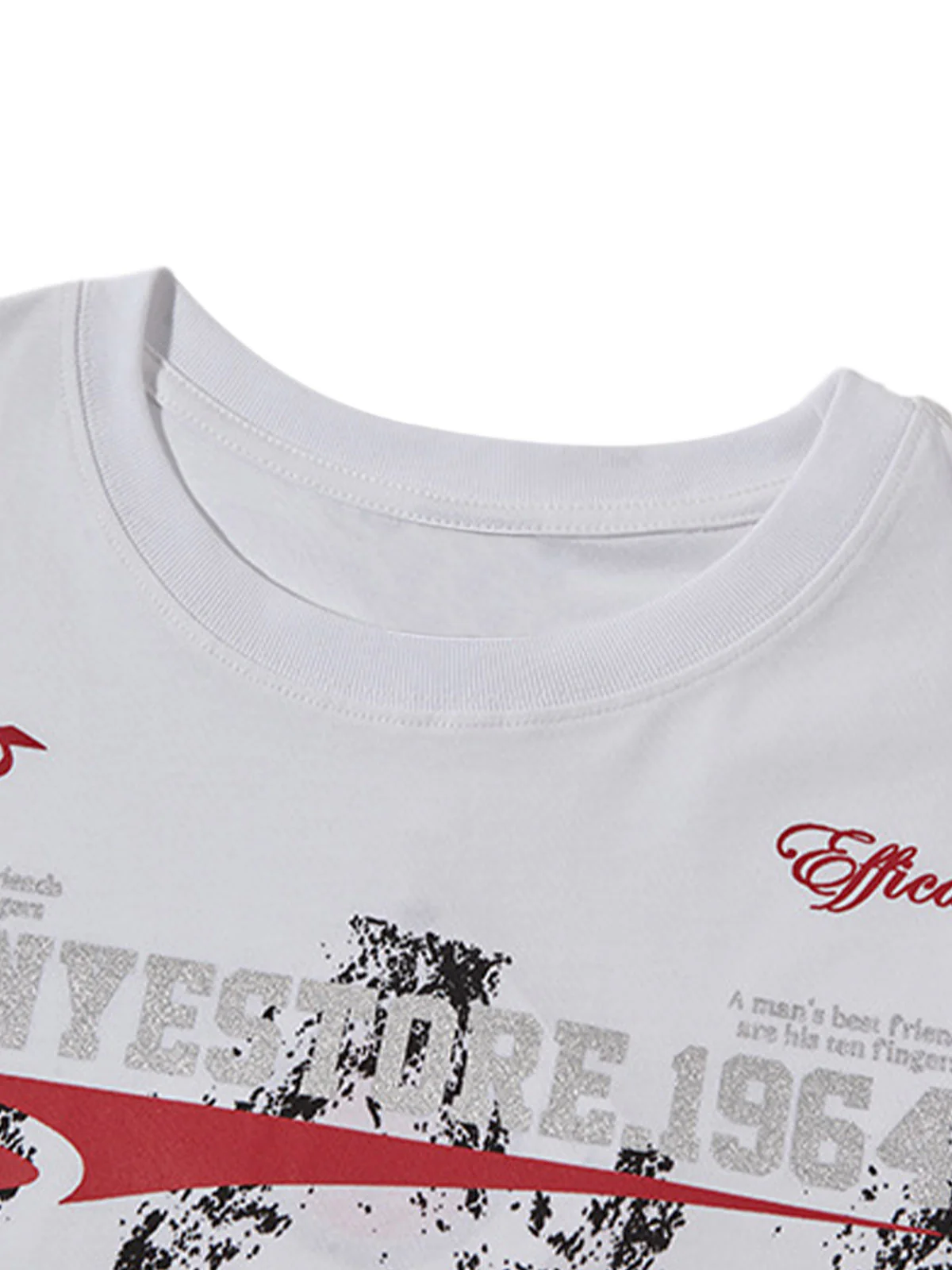 Retro Tattered Print Vest