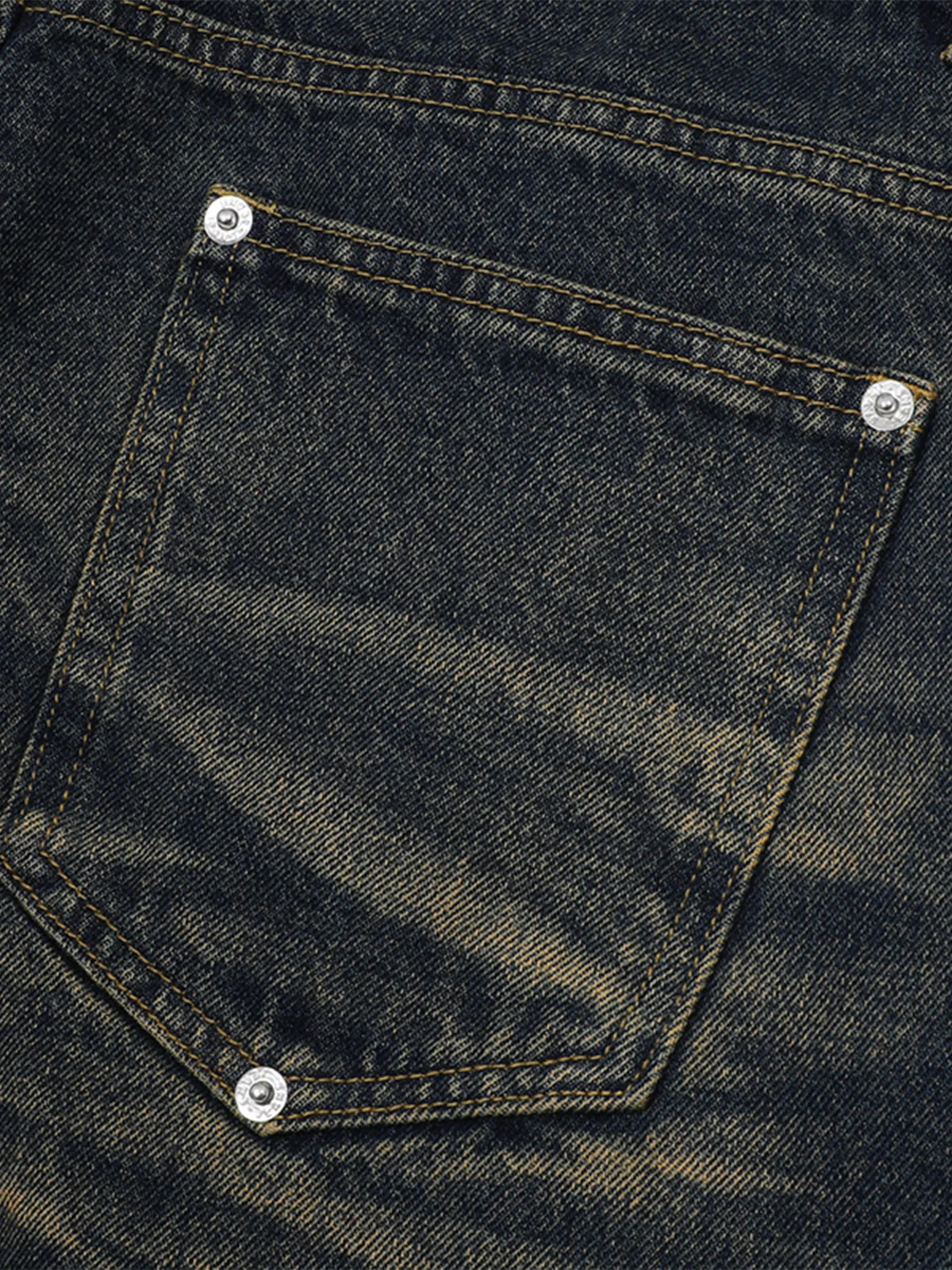 Distressed Washed Distressed Denim Set