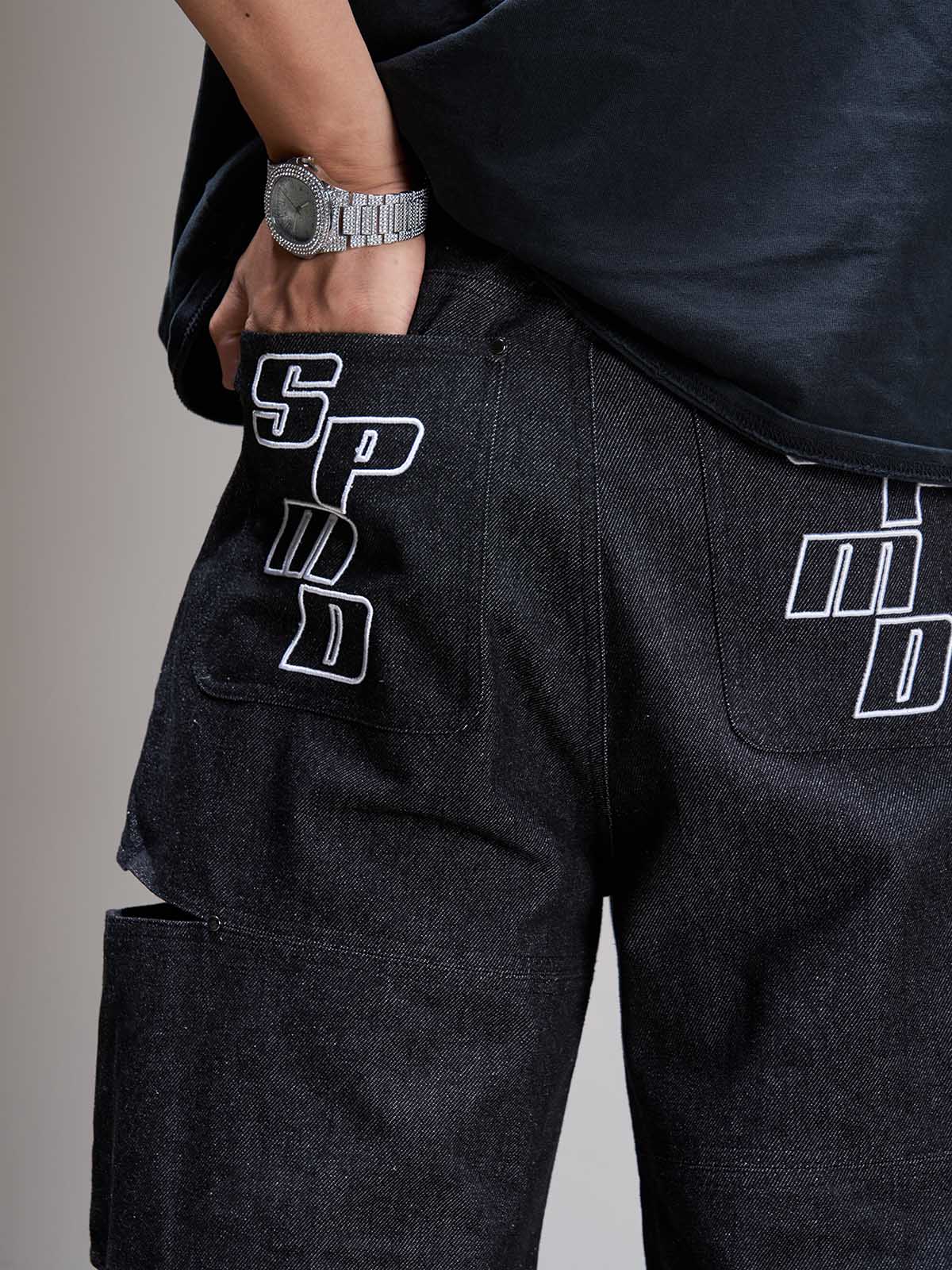 Original Side Cut Cargo Jort - 2361