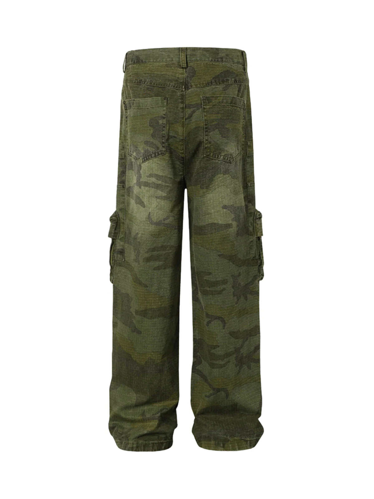 Camouflage Multi-Pockets Cargo Pants