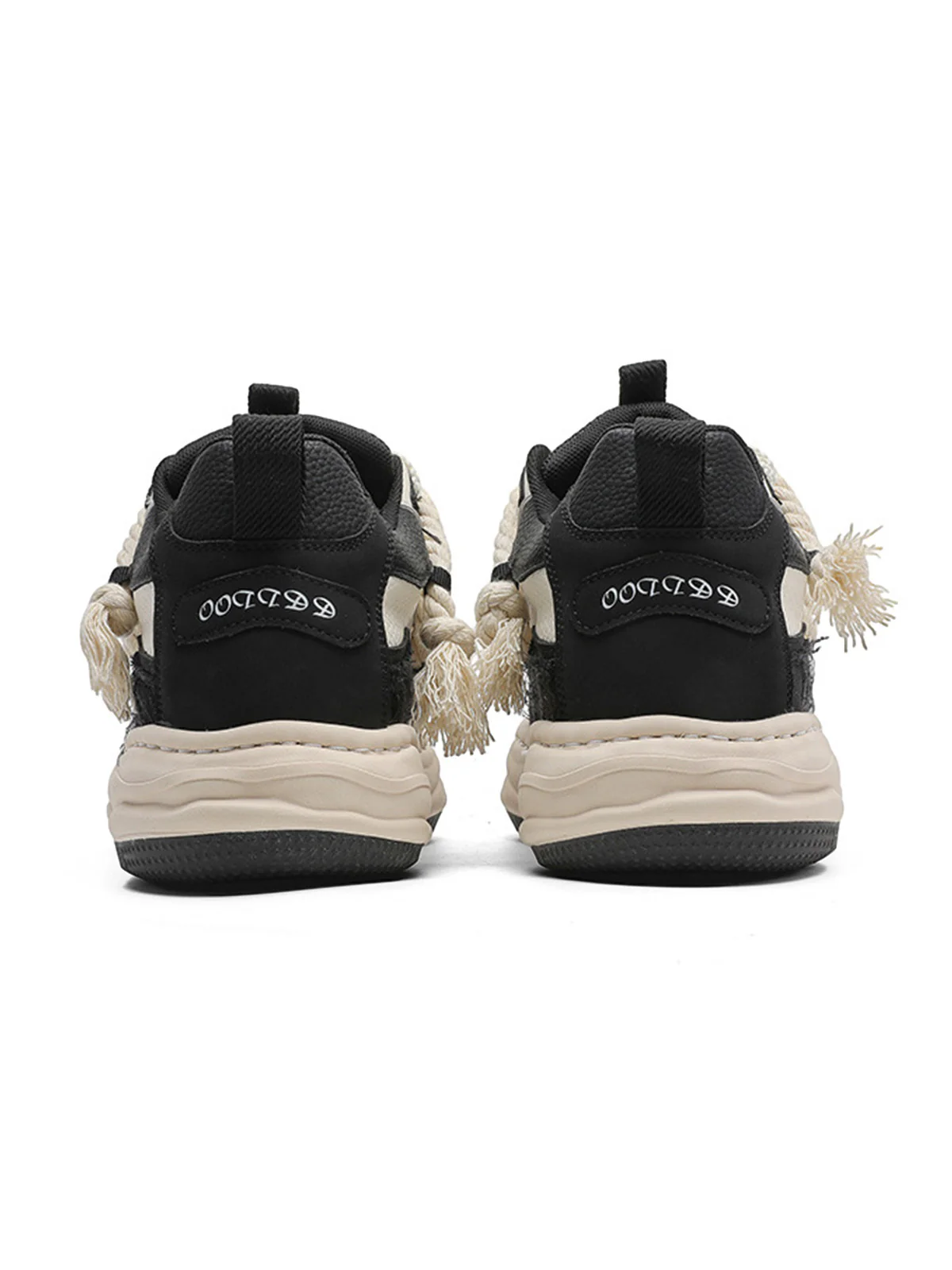 Rope Lace Platform Sneakers